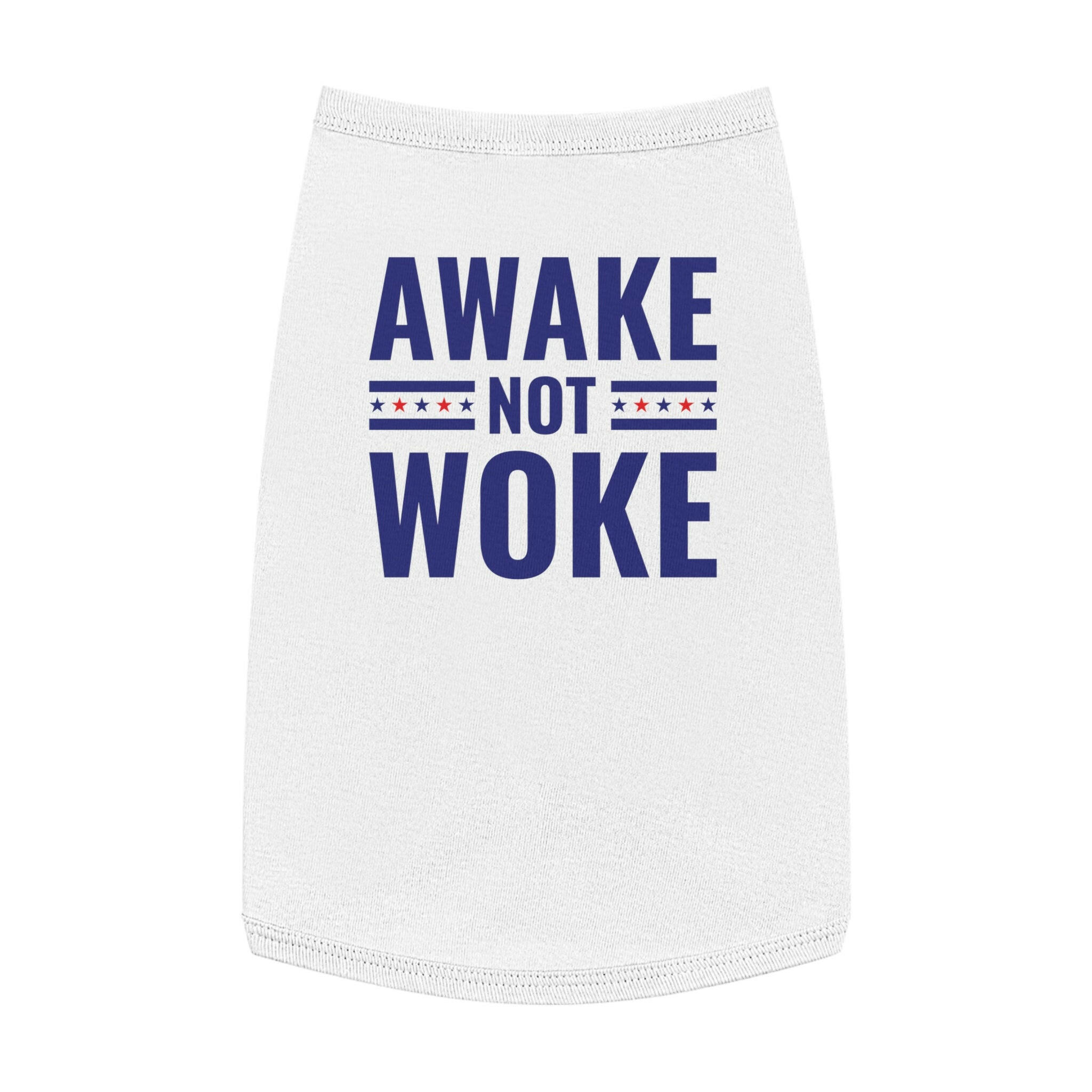 Awake Not Woke Freedom Pet Tank Top