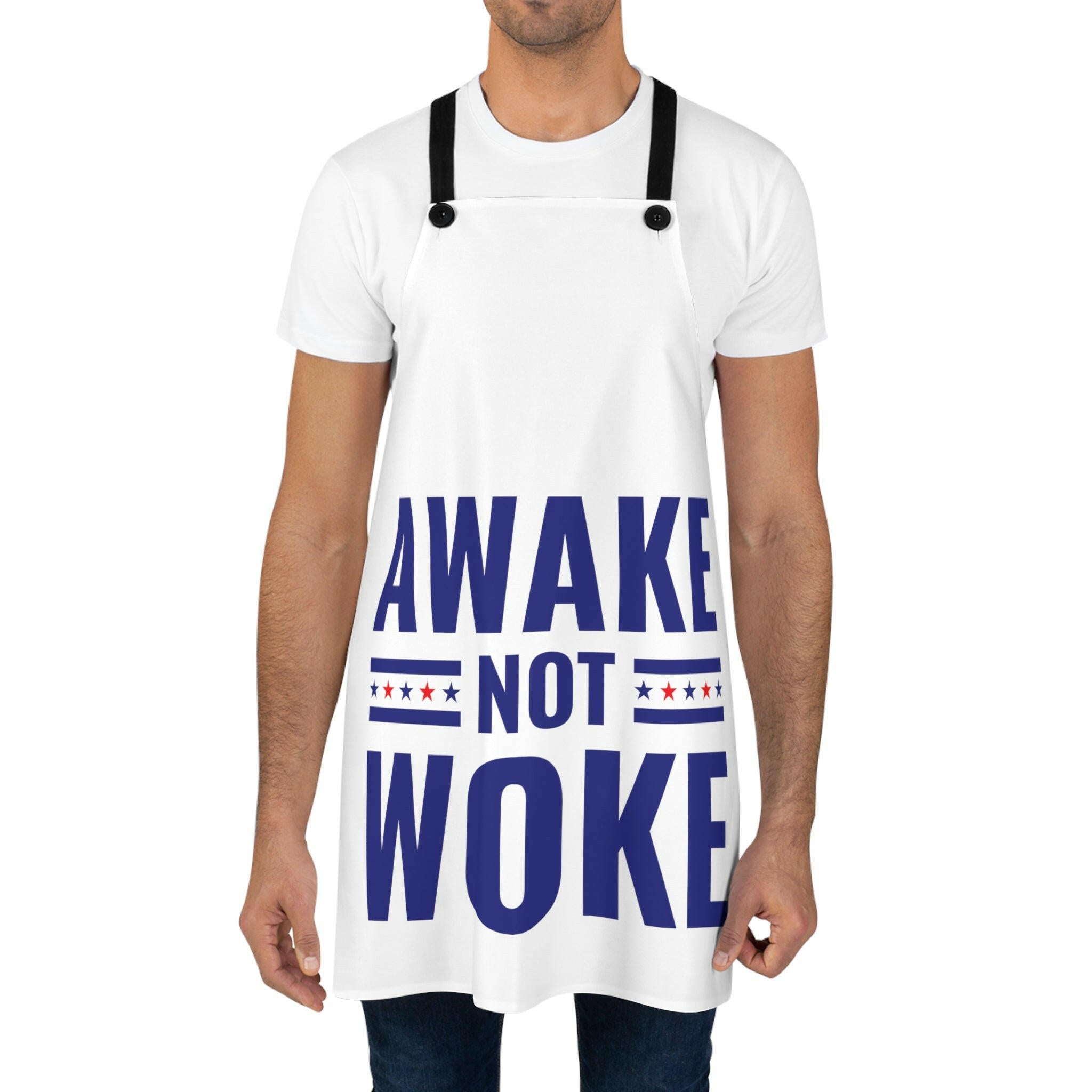 Awake Not Woke Apron (AOP)