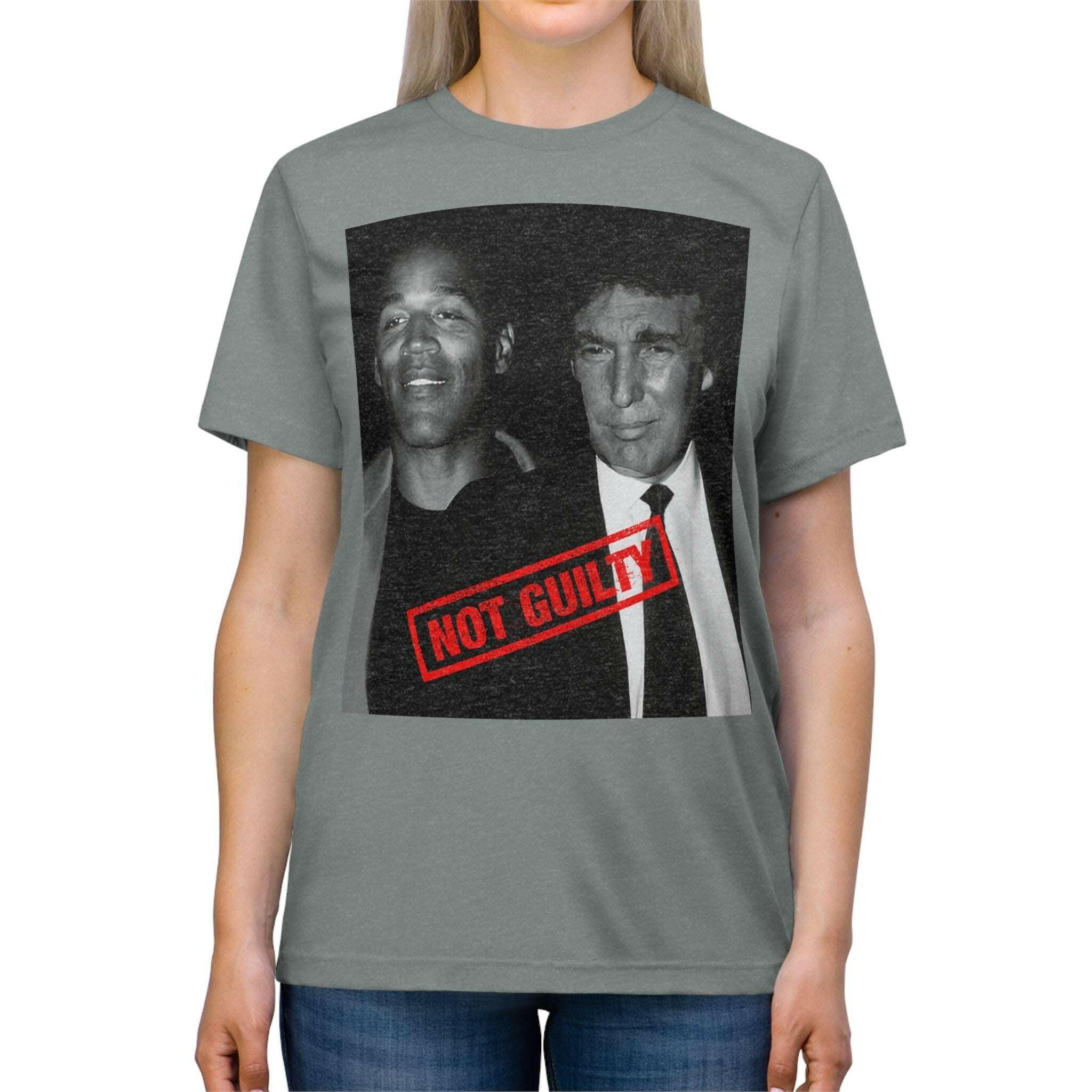 Trump & O.J. – The Fight for Justice Unisex Triblend Tee