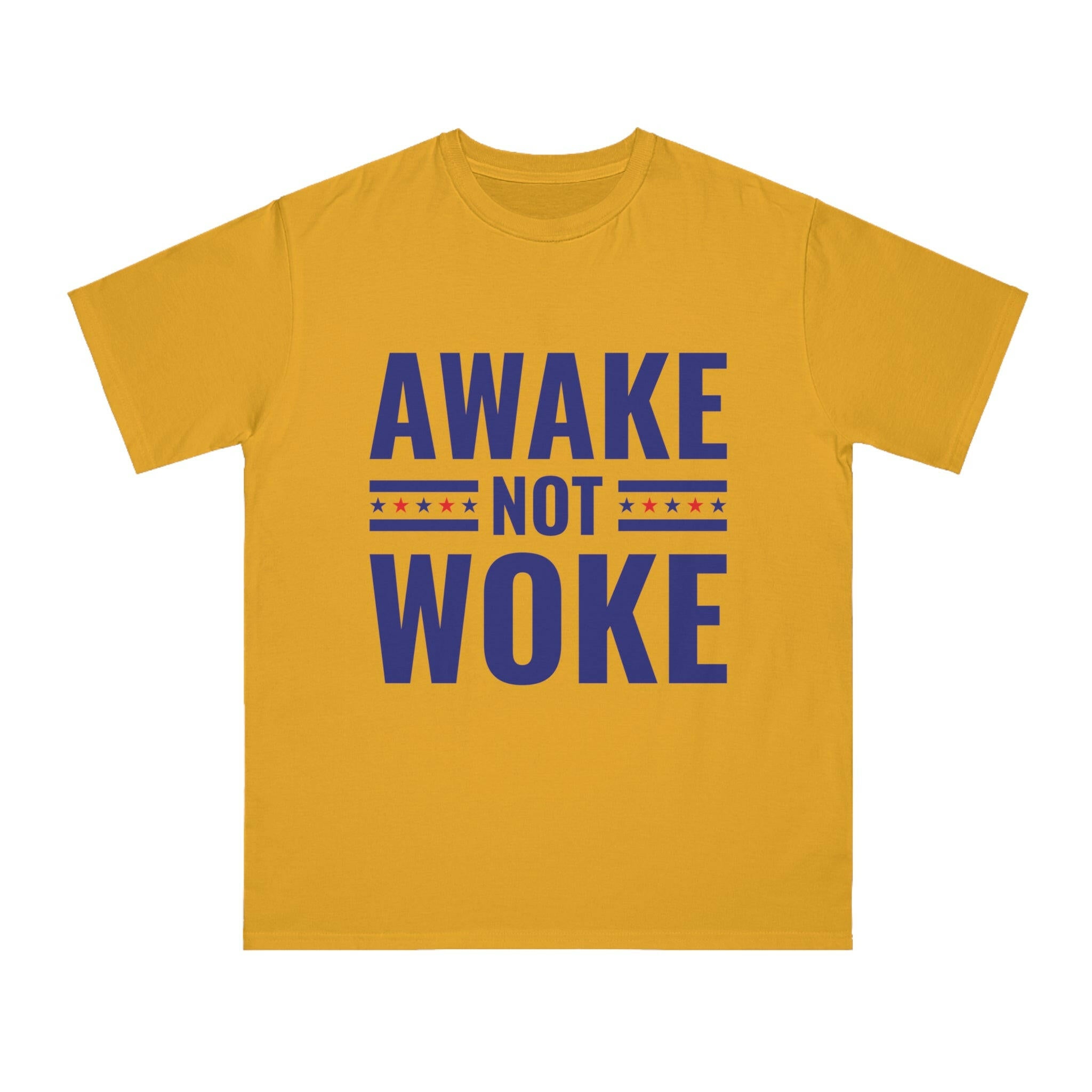 Awake Not Woke Organic Unisex Classic T-Shirt