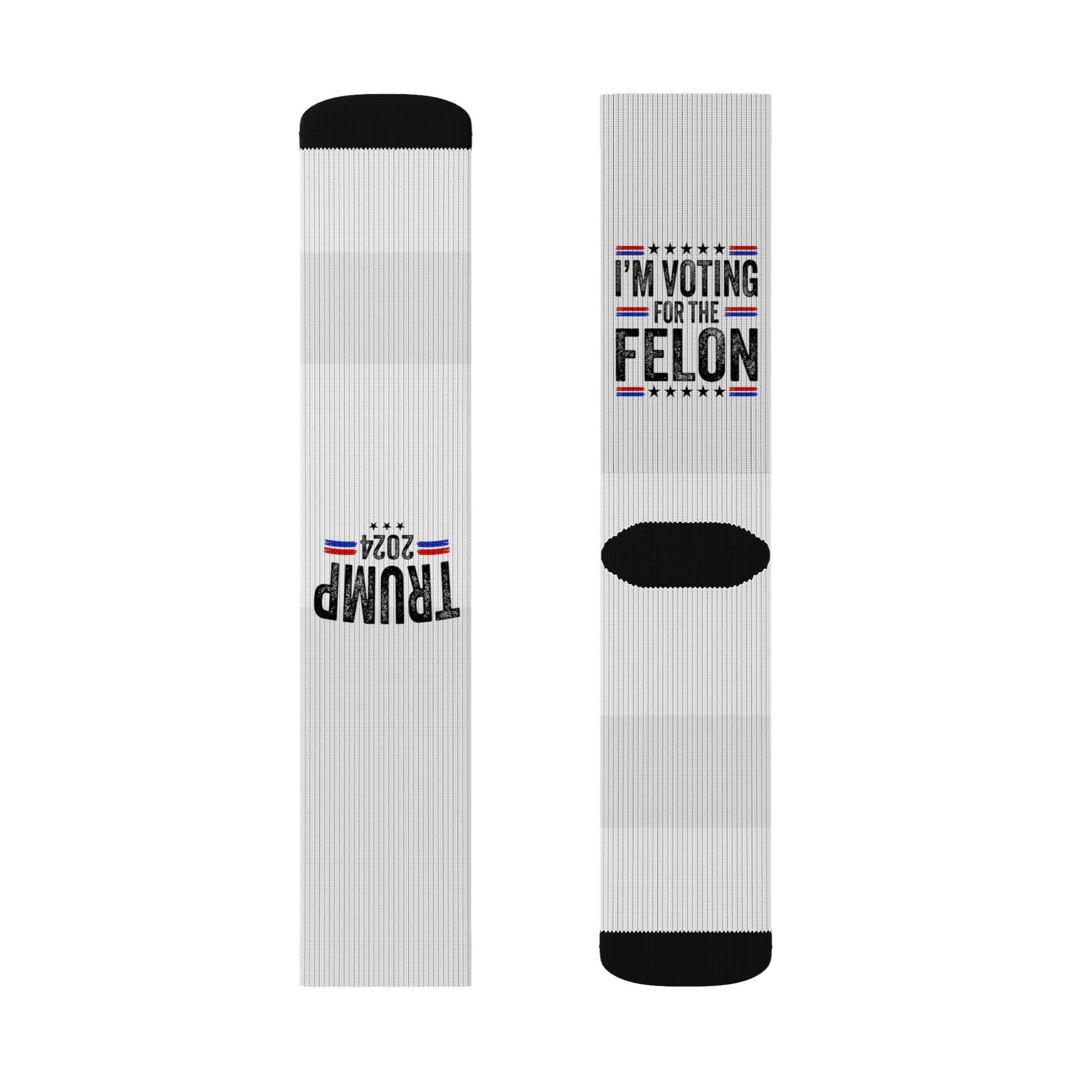 Voting for the Felon Sublimation Socks