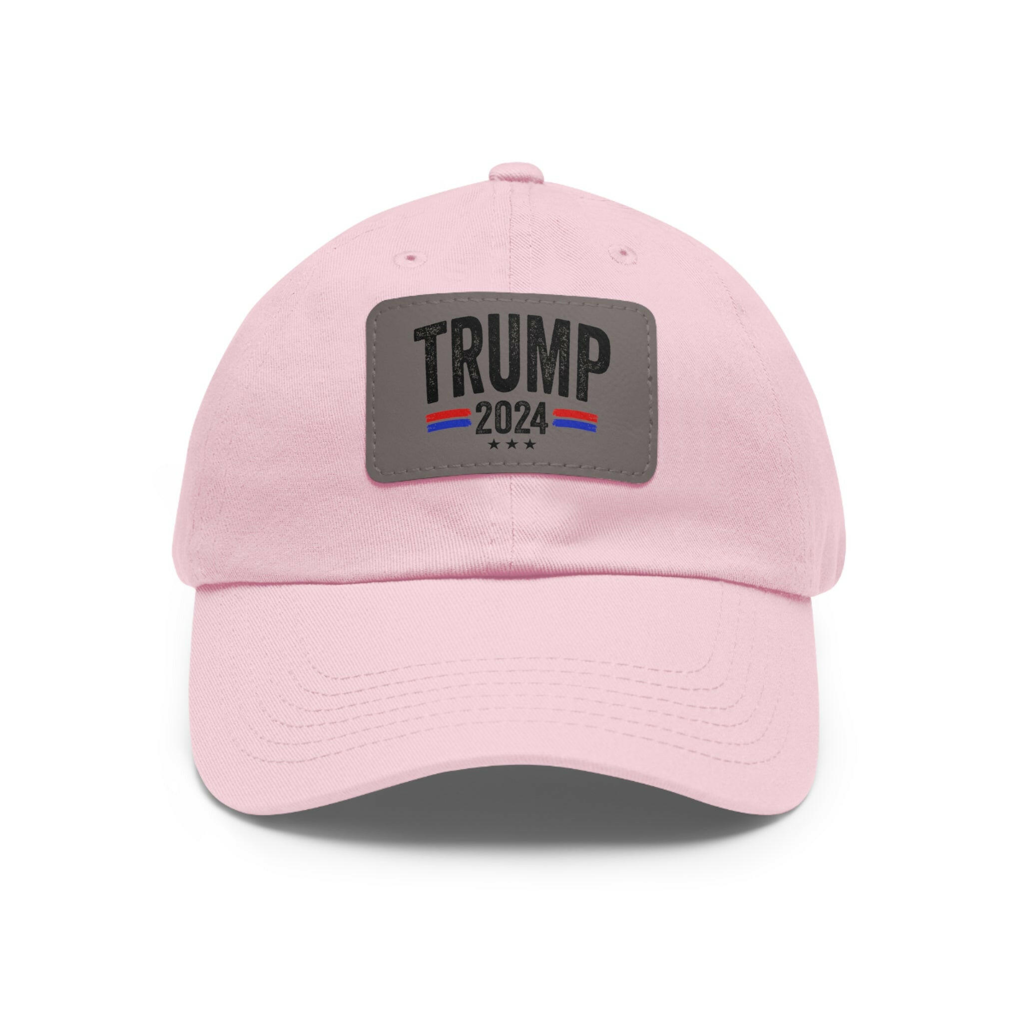 Voting for the Felon Dad Hat with Leather Patch (Rectangle)