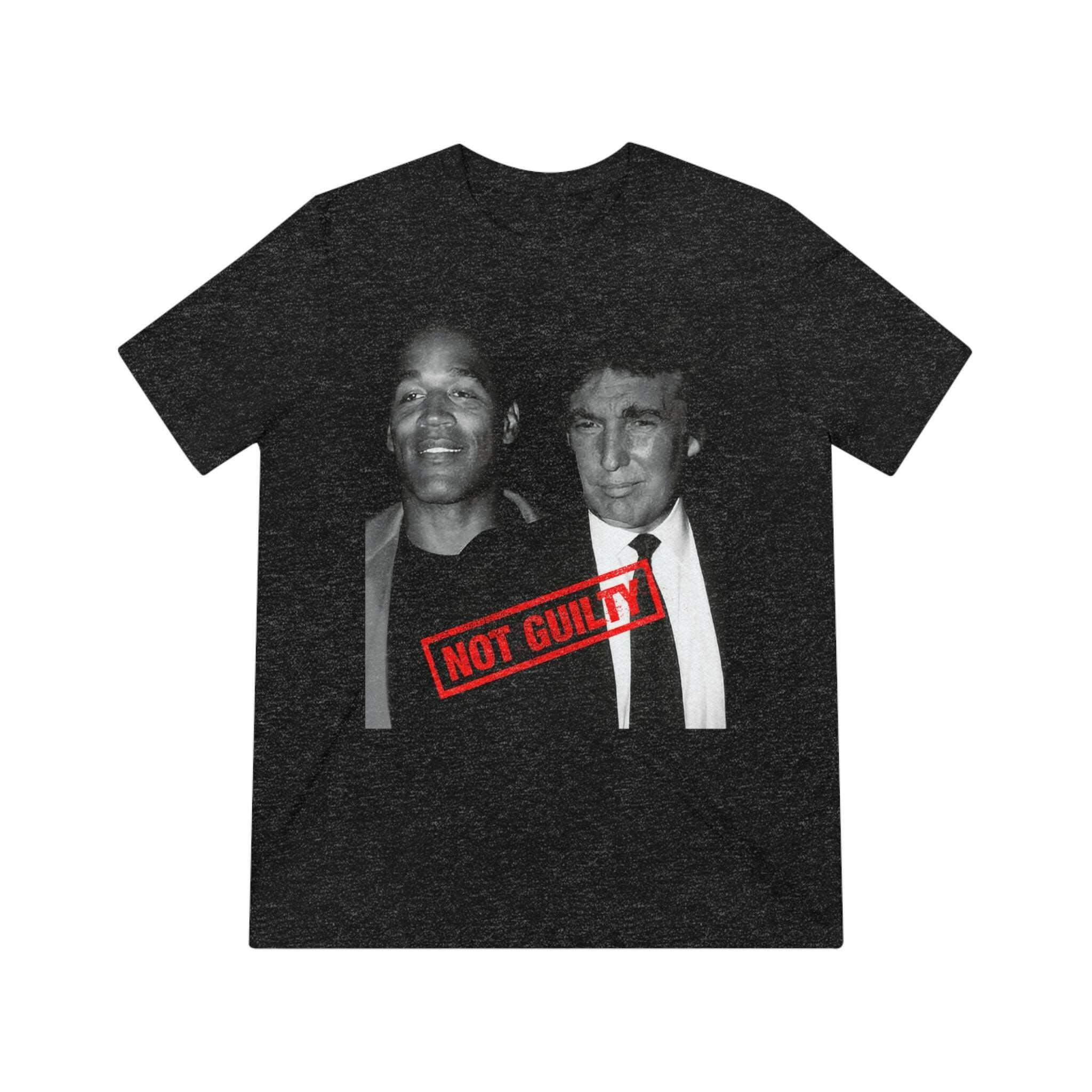 Trump & O.J. – The Fight for Justice Unisex Triblend Tee