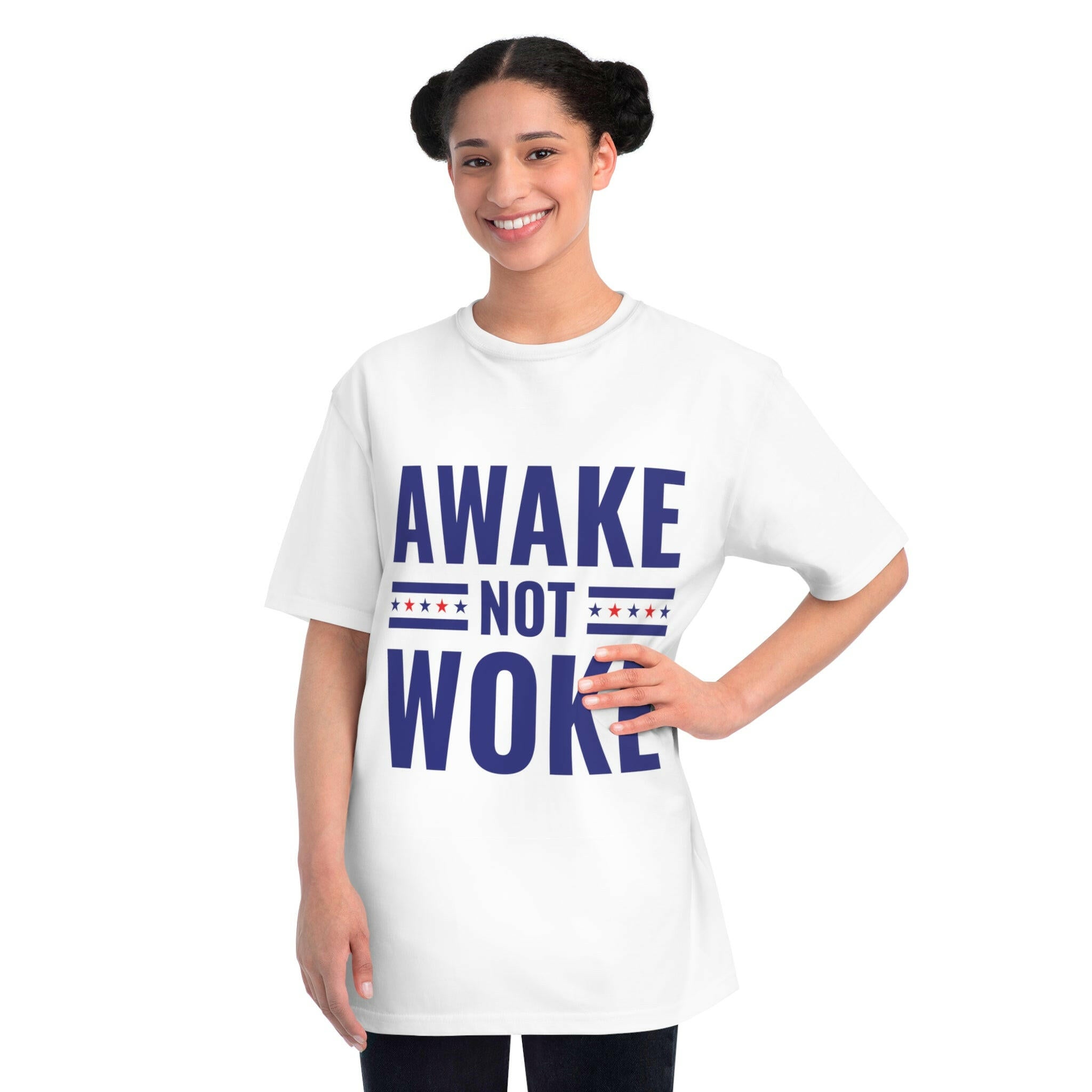 Awake Not Woke Organic Unisex Classic T-Shirt