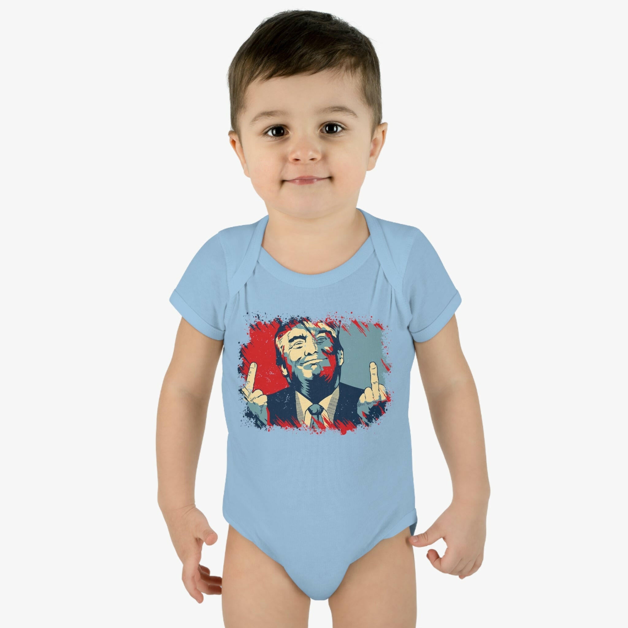 Trump 2024 Bold Defiance Infant Bodysuit