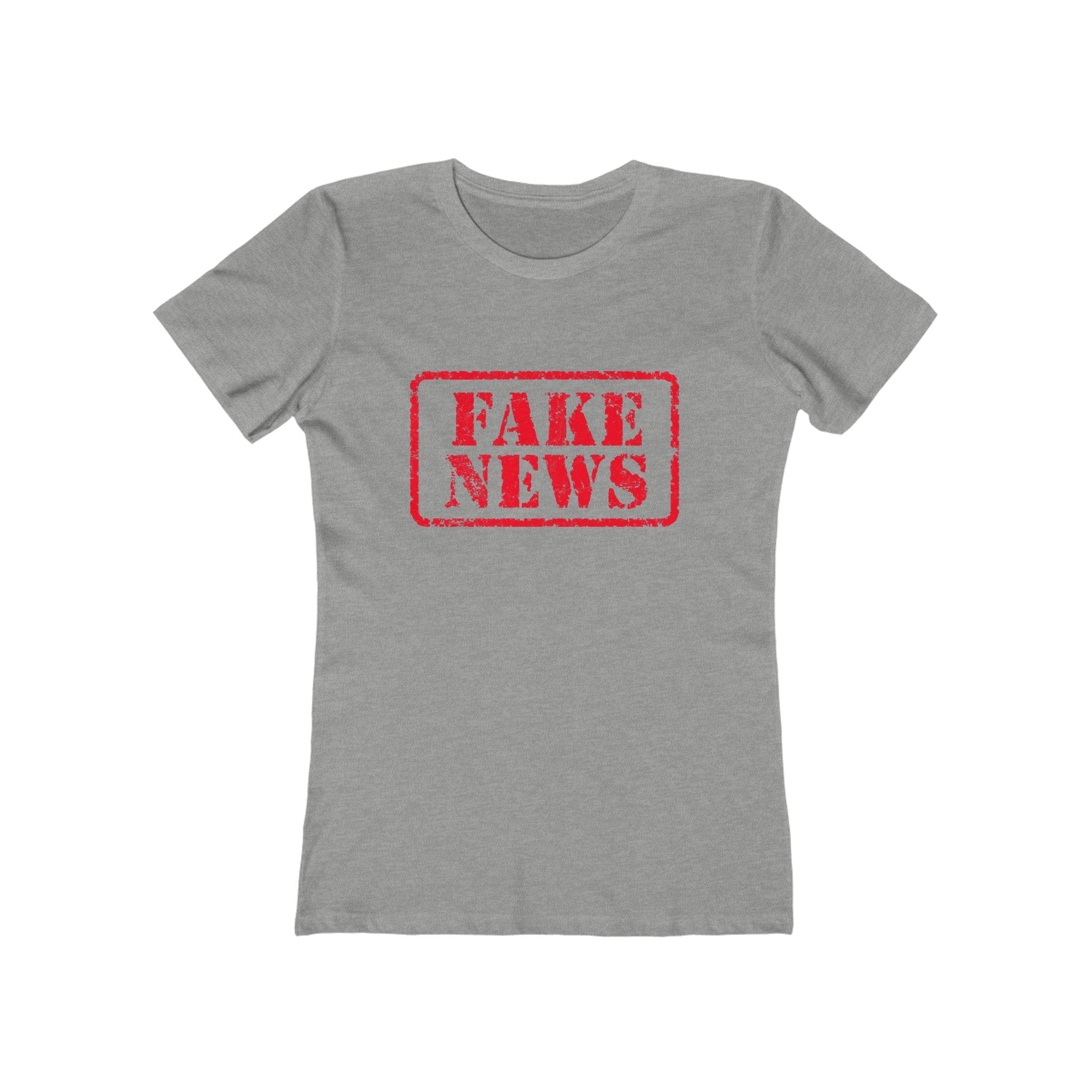 Fake News Boyfriend Tee for Women