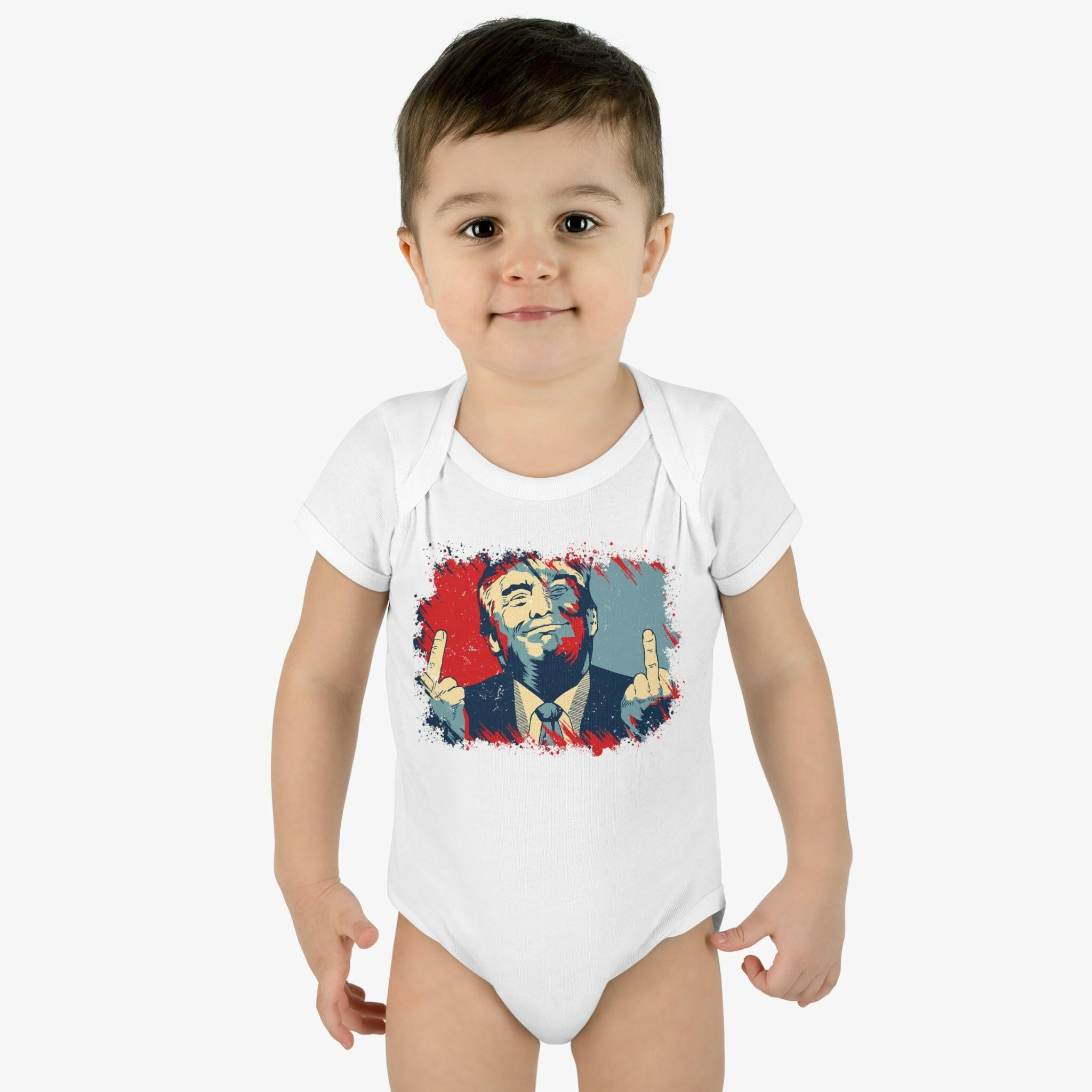 Trump 2024 Bold Defiance Infant Bodysuit