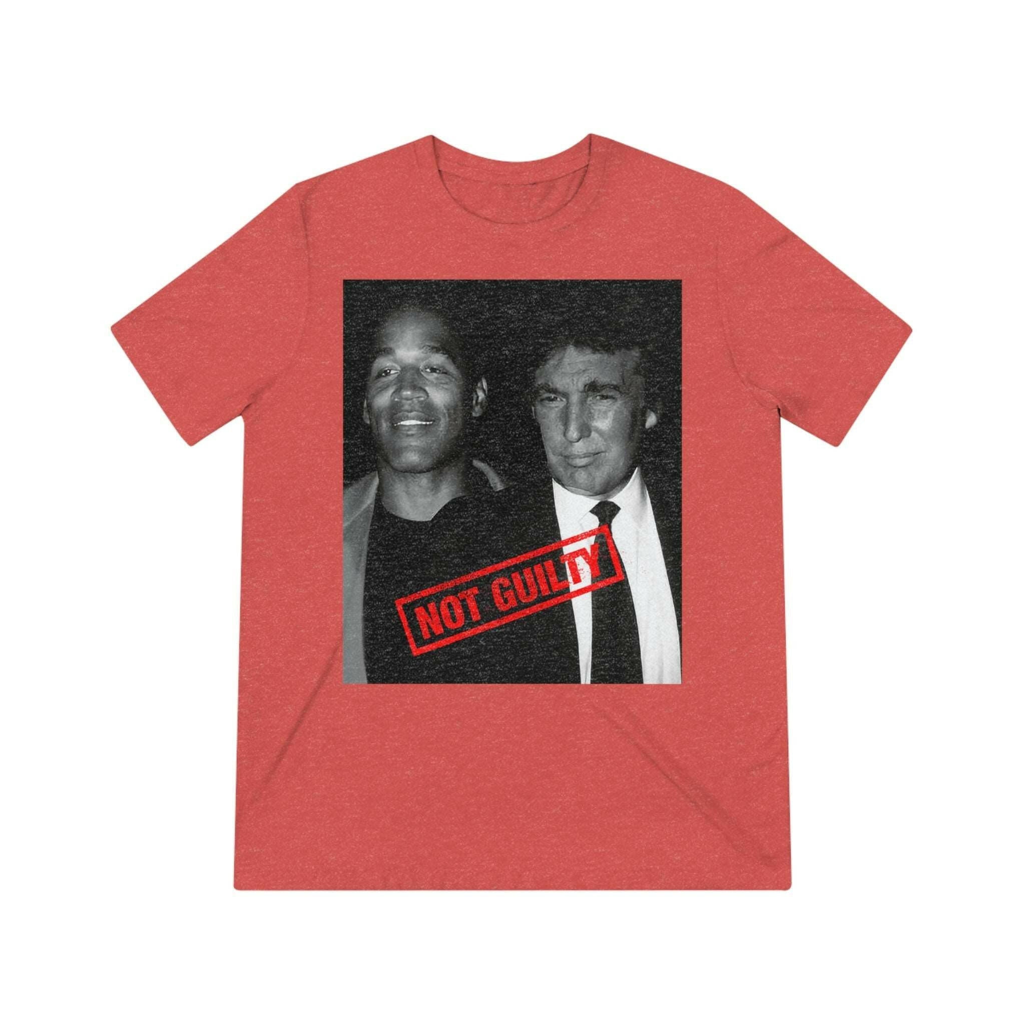 Trump & O.J. – The Fight for Justice Unisex Triblend Tee