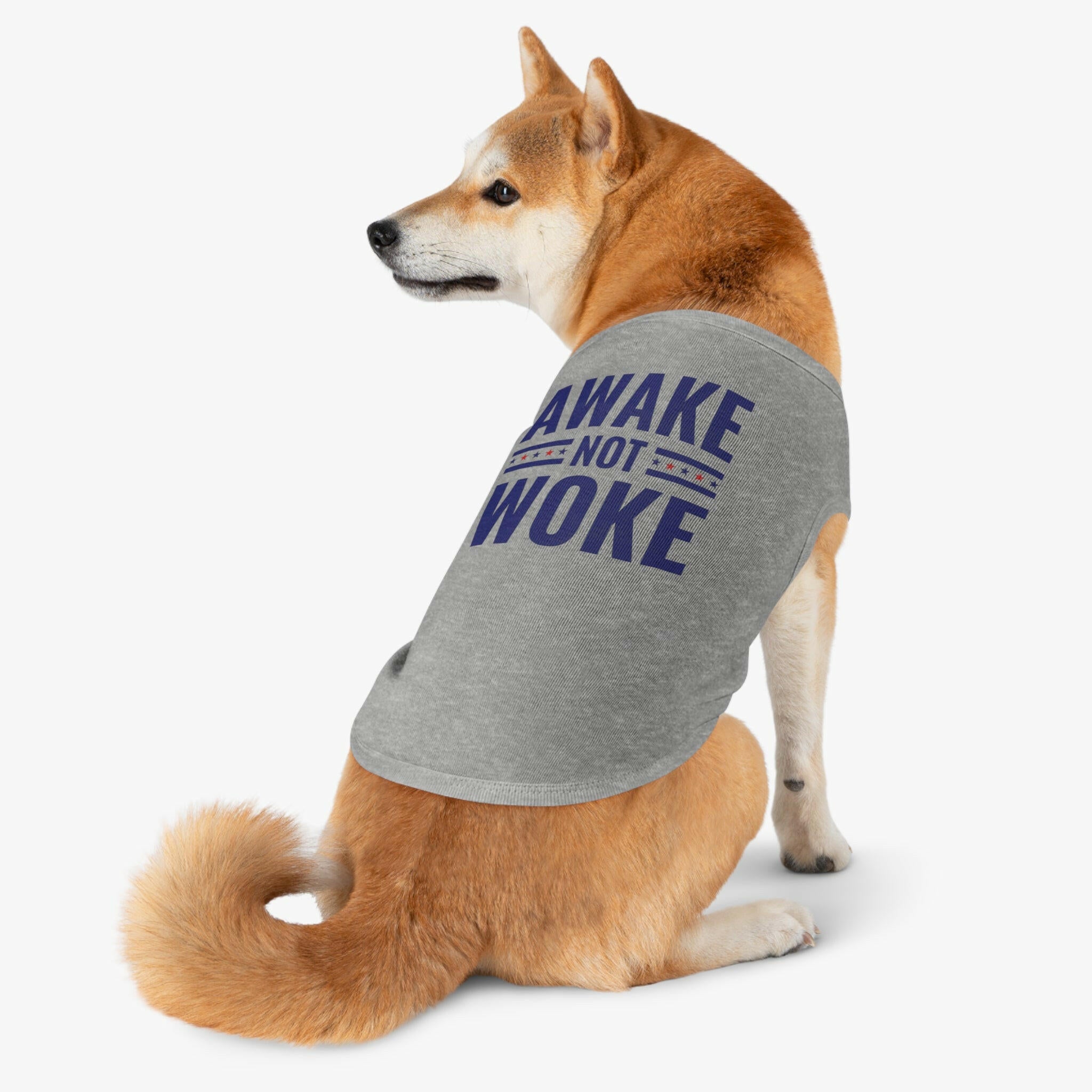 Awake Not Woke Freedom Pet Tank Top