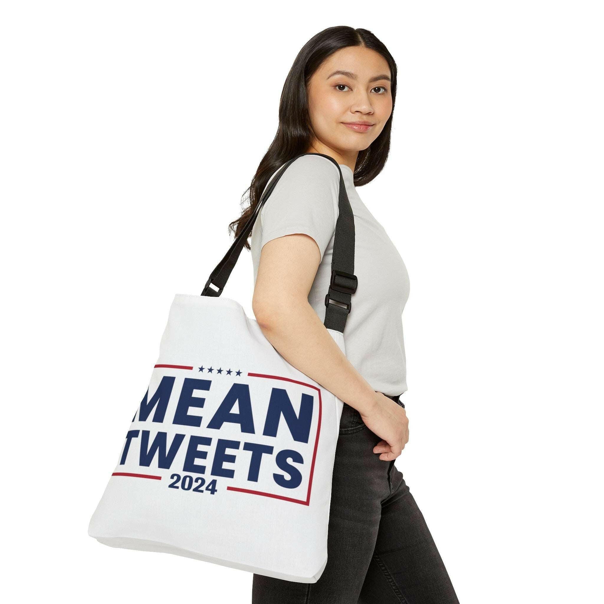 Mean Tweets 2024 Adjustable Tote Bag