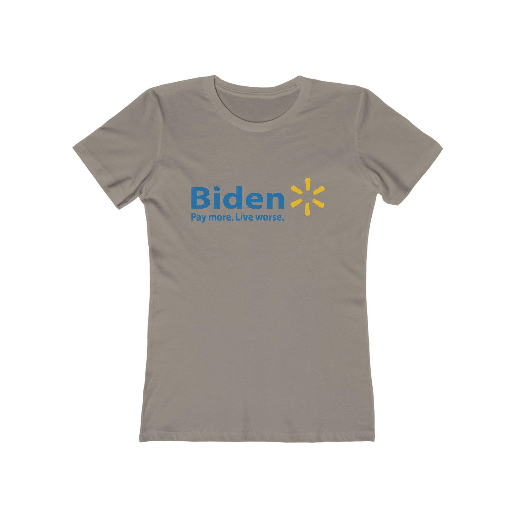 Biden: Pay More, Live Worse Women's Boyfriend Tee