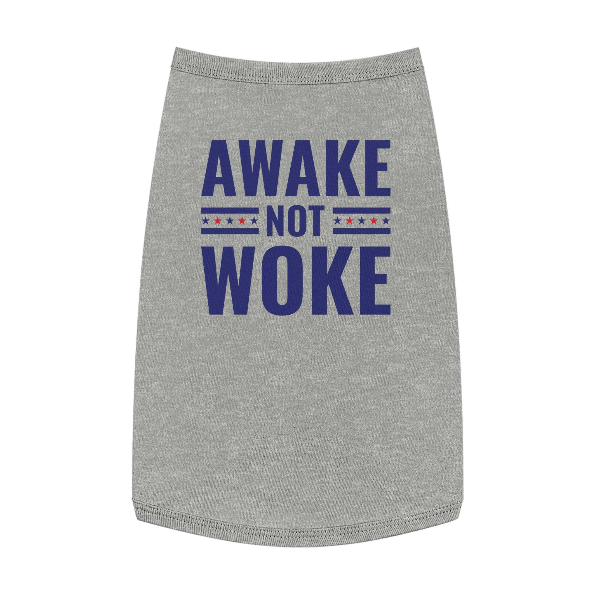 Awake Not Woke Freedom Pet Tank Top