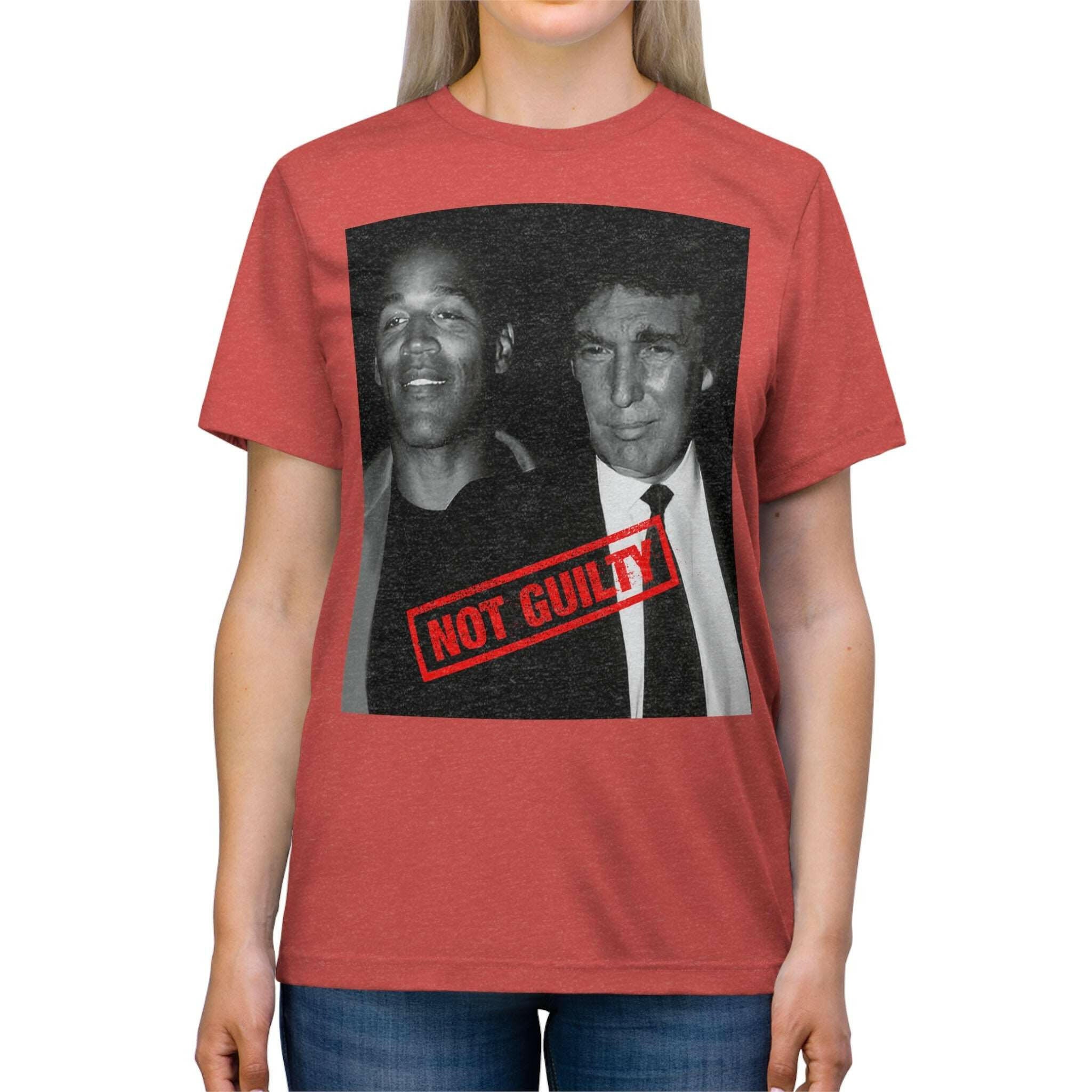 Trump & O.J. – The Fight for Justice Unisex Triblend Tee