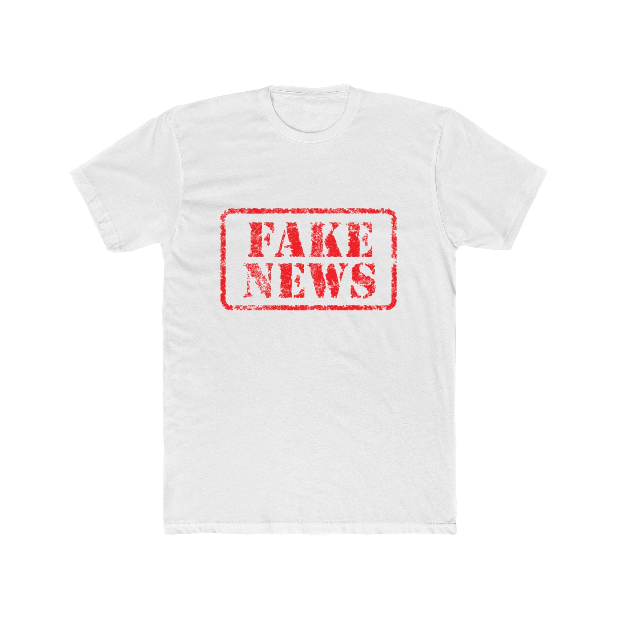 Fake News Cotton Crew Tee