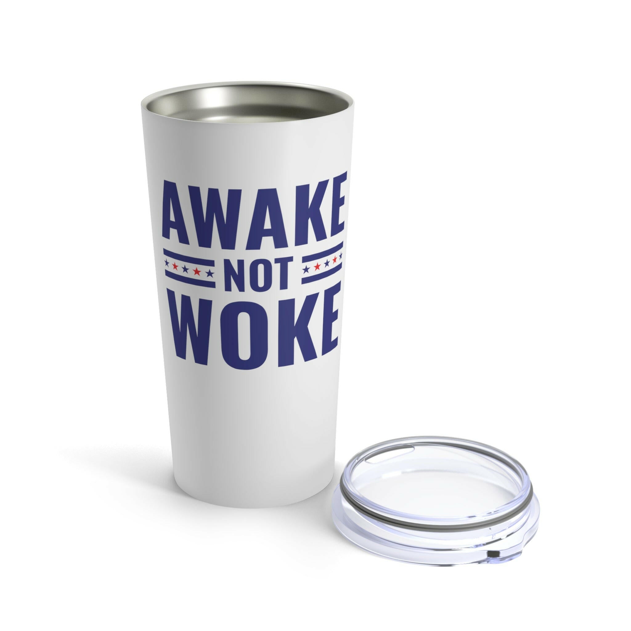 Awake Not Woke Patriotic 20oz Tumbler