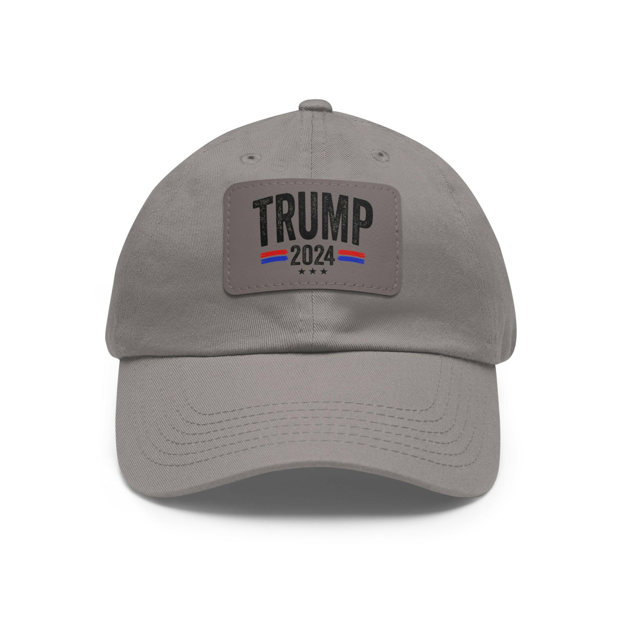 Voting for the Felon Dad Hat with Leather Patch (Rectangle)