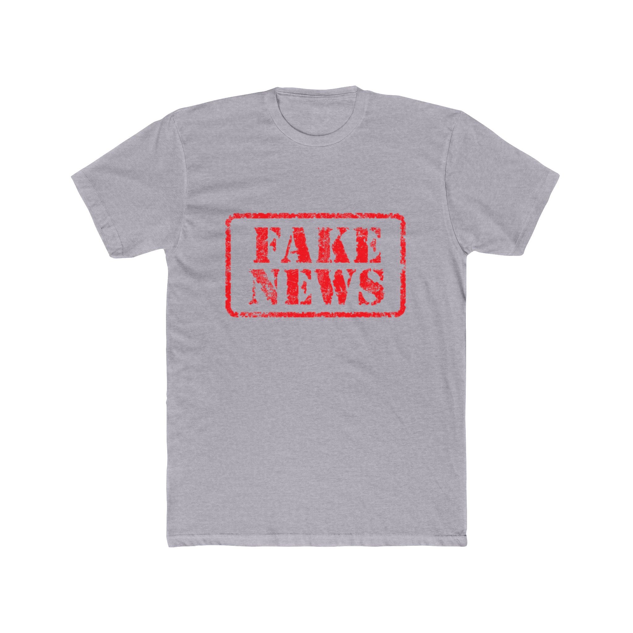 Fake News Cotton Crew Tee