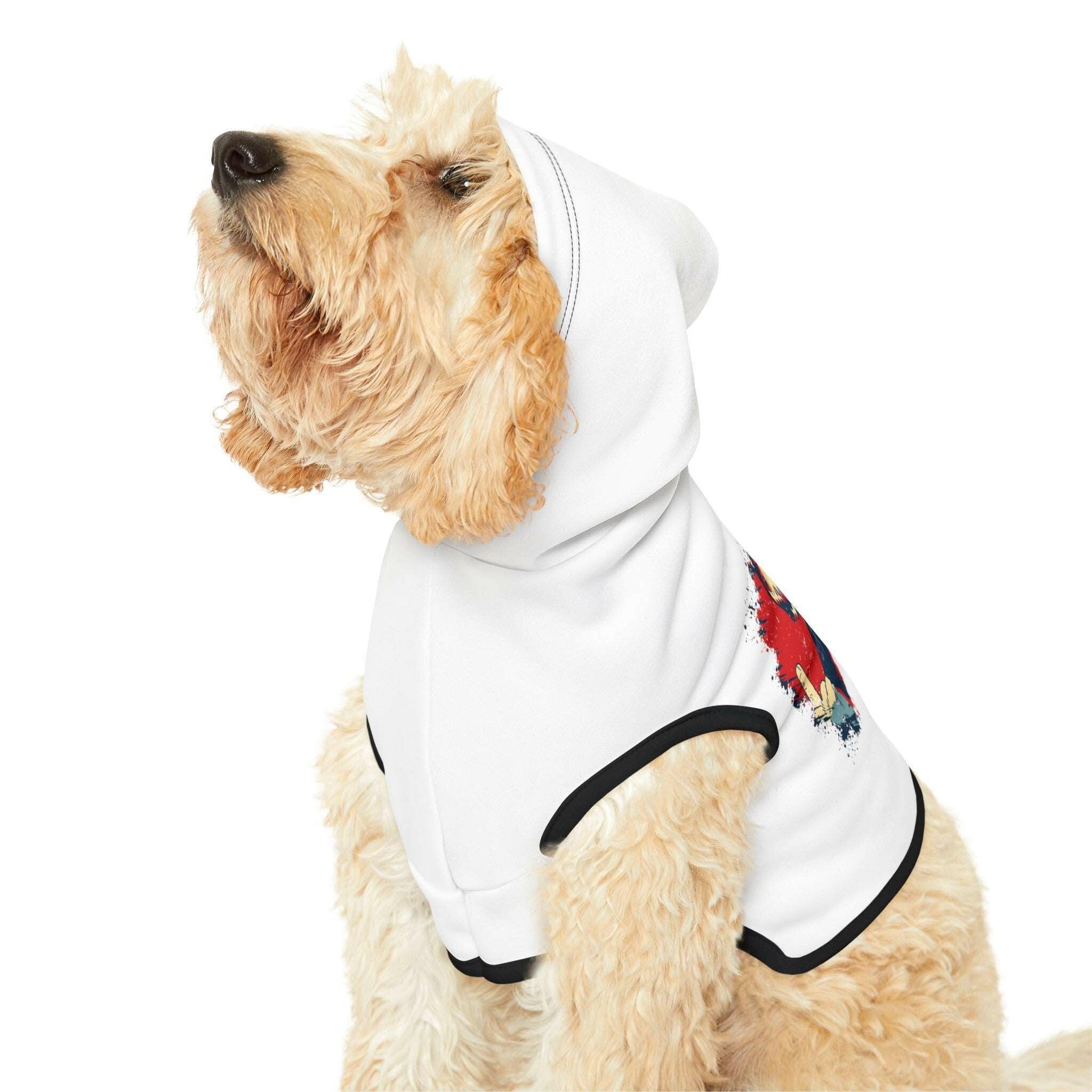 Trump 2024 Bold Defiance Pet Hoodie