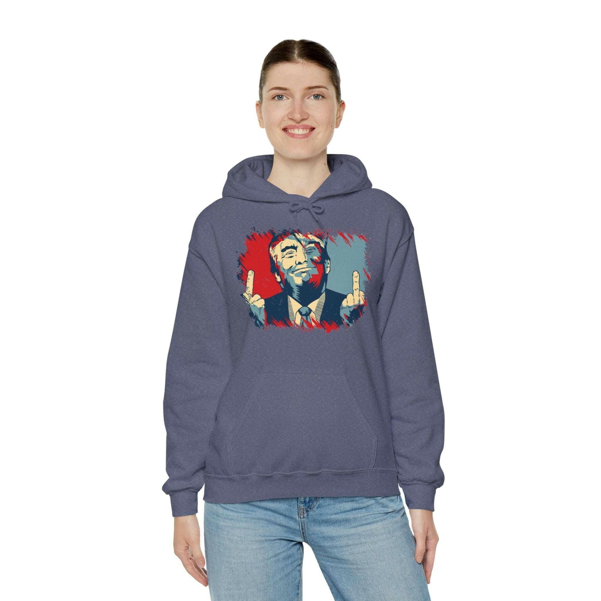 Trump 2024 Bold Statement Unisex Hoodie