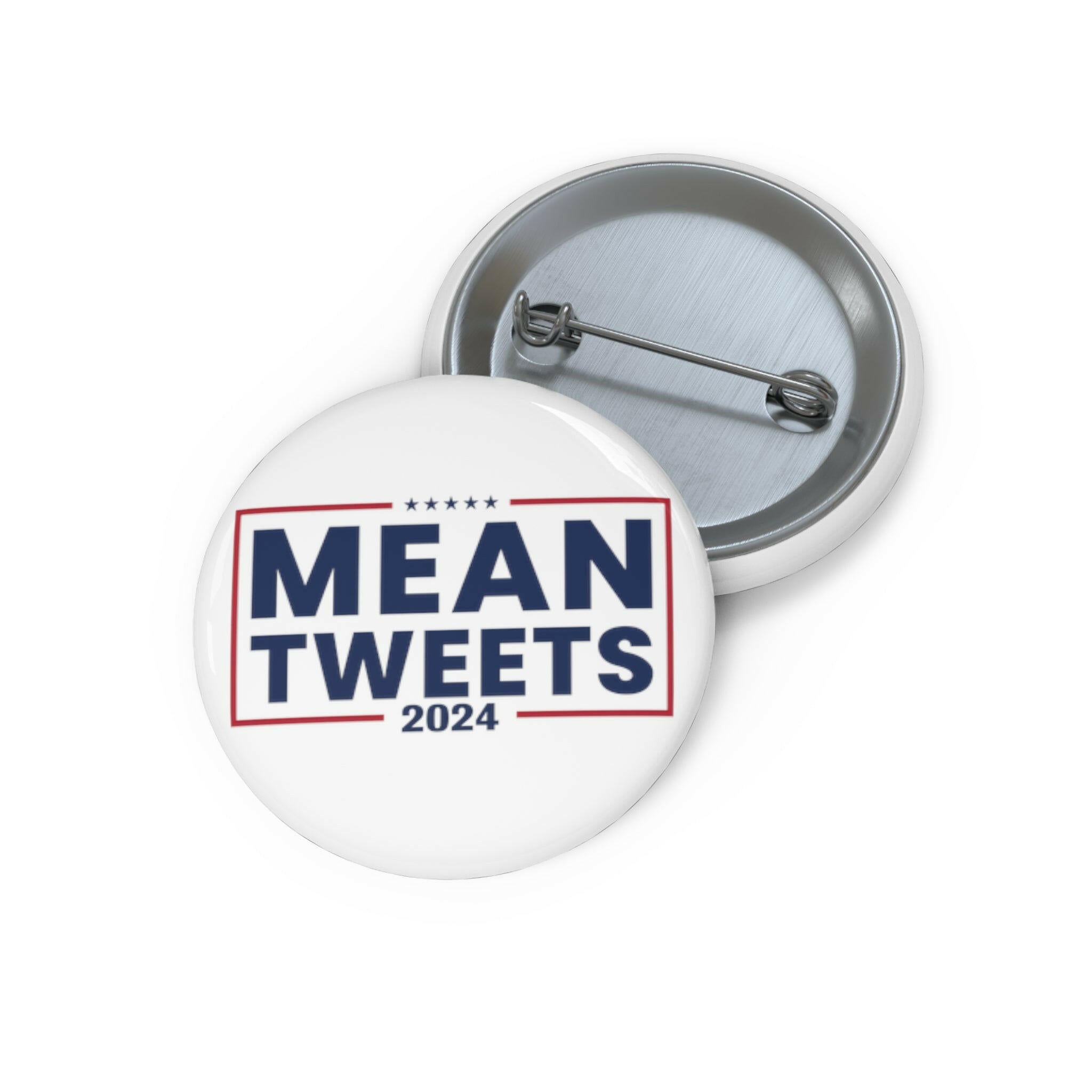 Mean Tweets 2024 Custom Pin Button