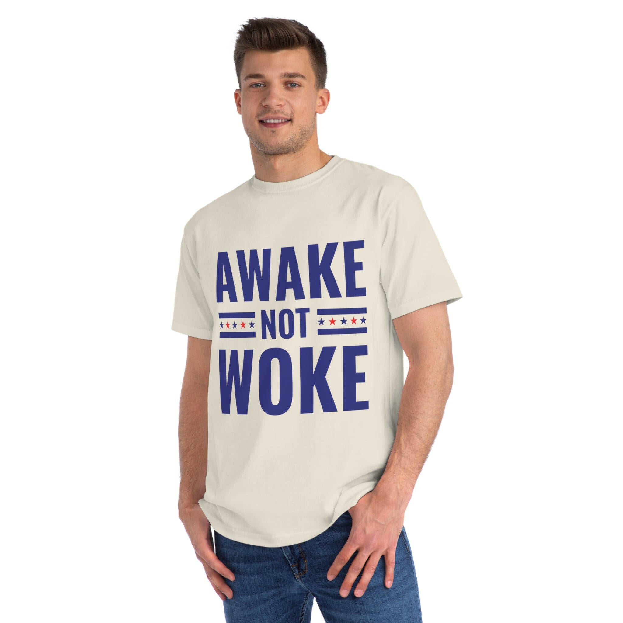 Awake Not Woke Organic Unisex Classic T-Shirt