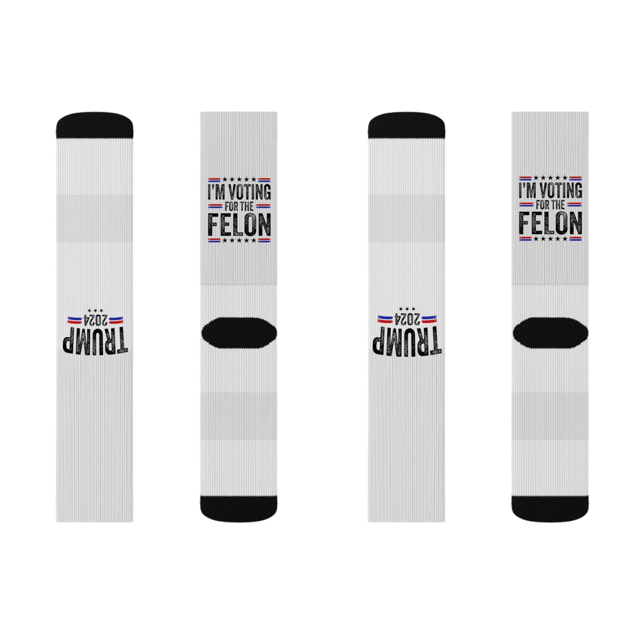 Voting for the Felon Sublimation Socks