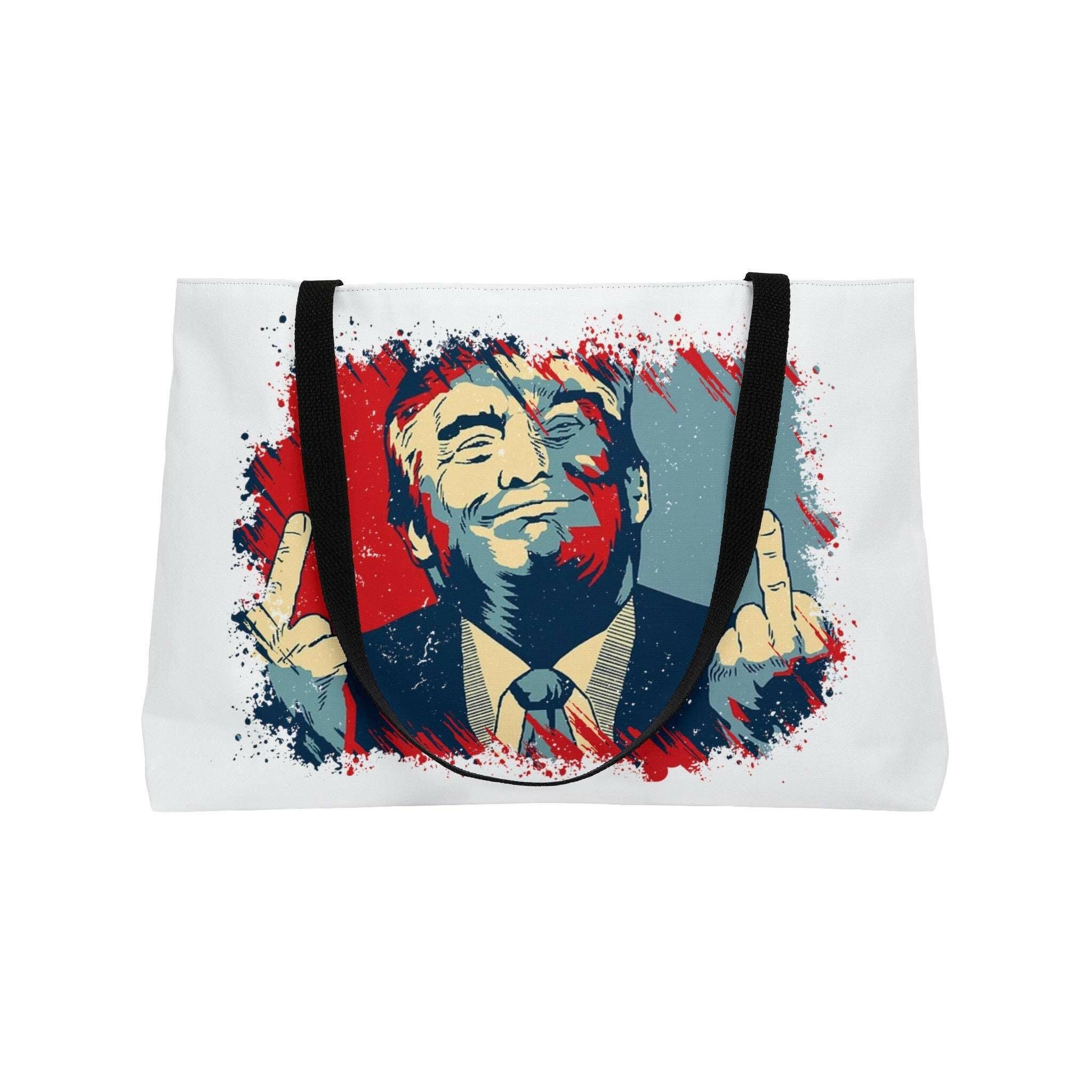 Trump 2024 Bold Defiance Weekender Tote Bag