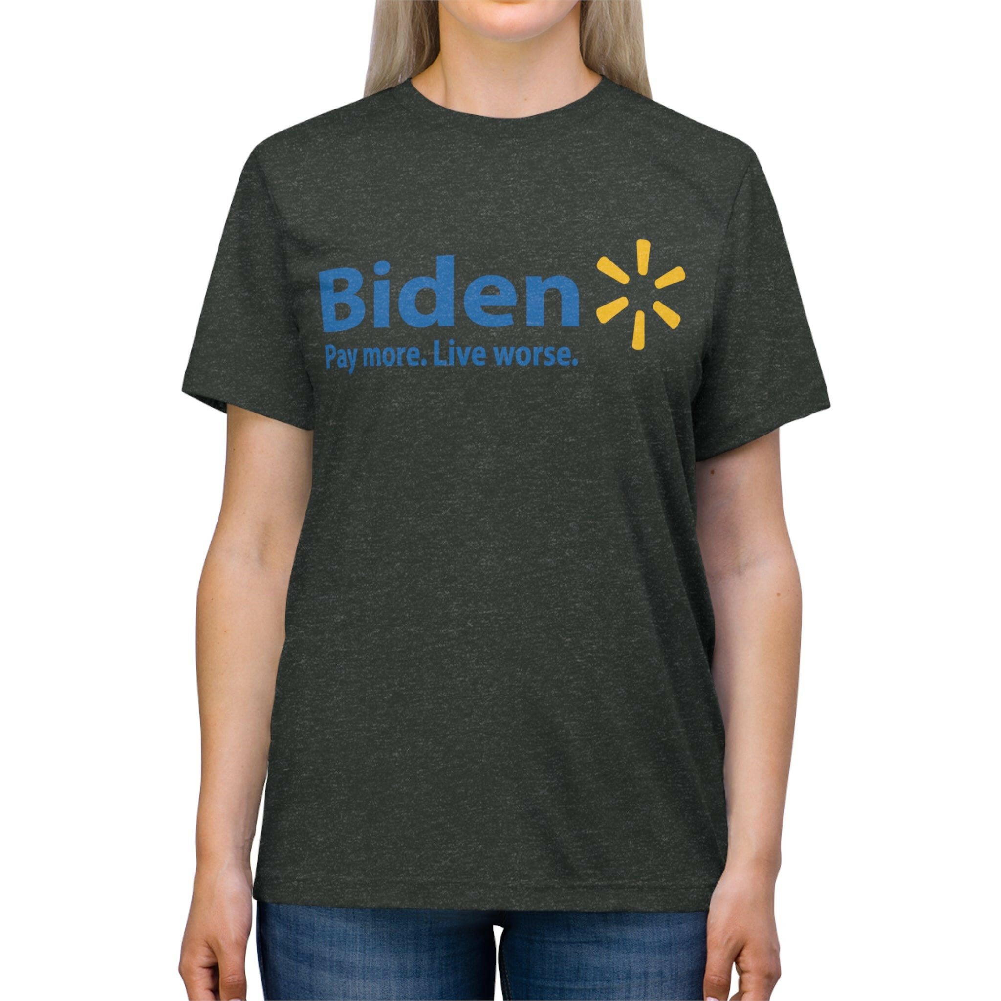 Biden: Pay More, Live Worse Critique T-Shirt