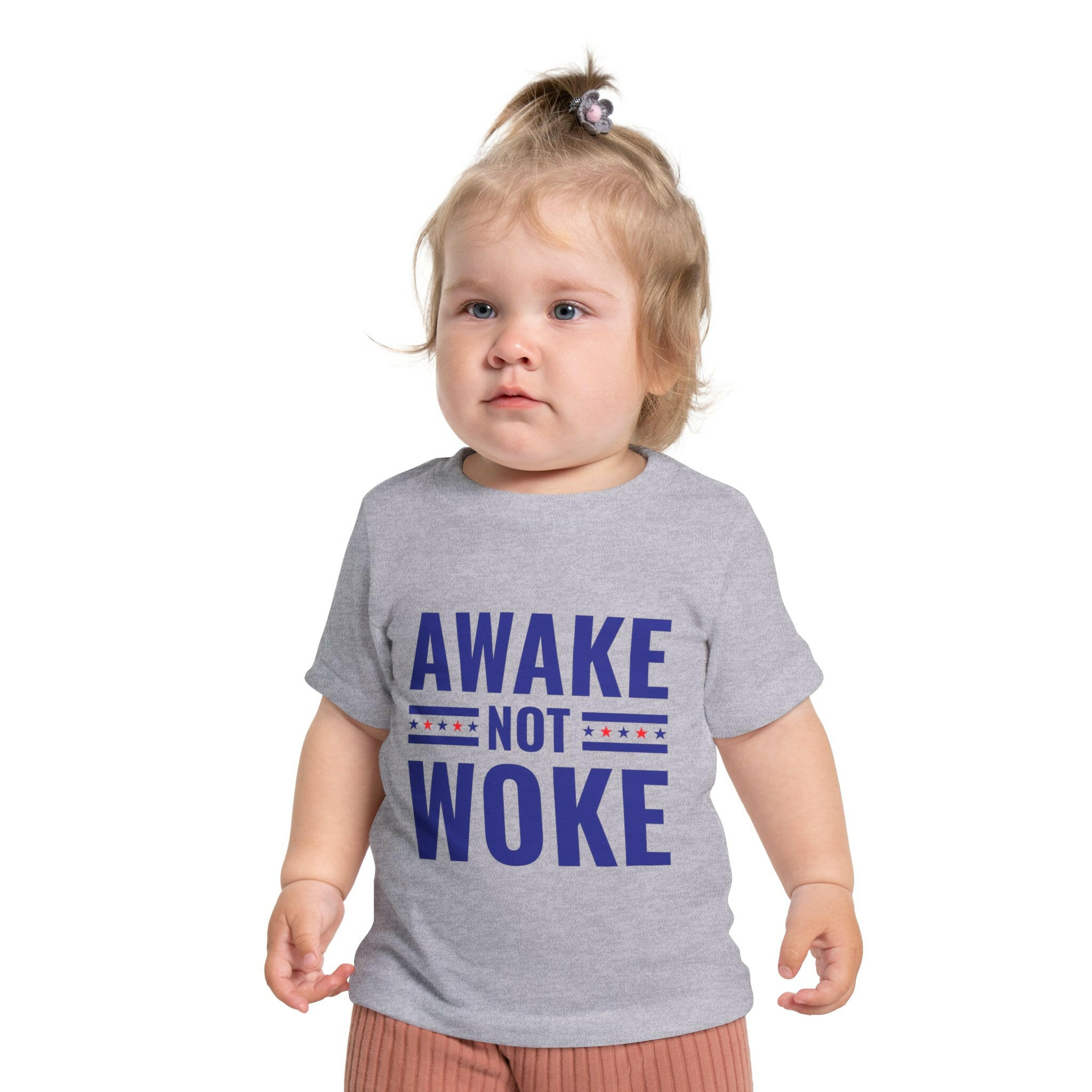 Awake Not Woke Baby Short Sleeve T-Shirt