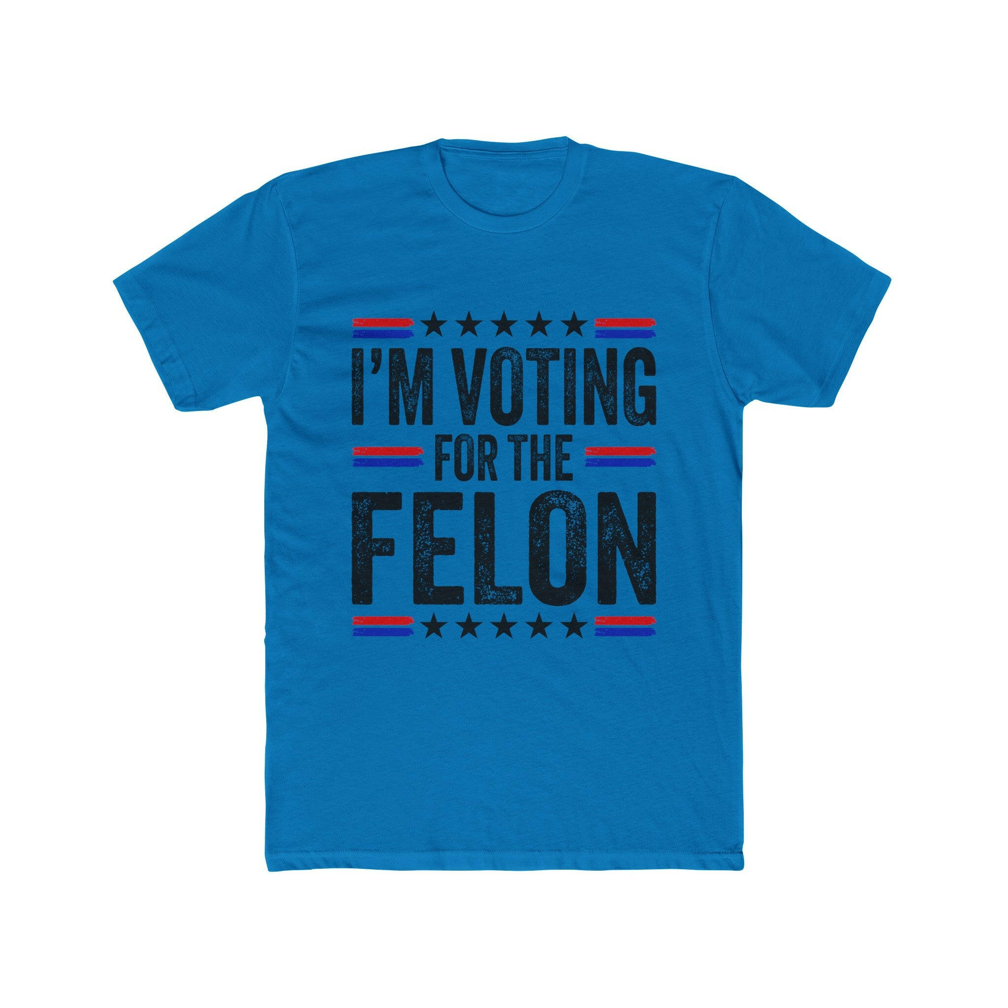 Voting for the Felon Unisex Cotton Crew Tee