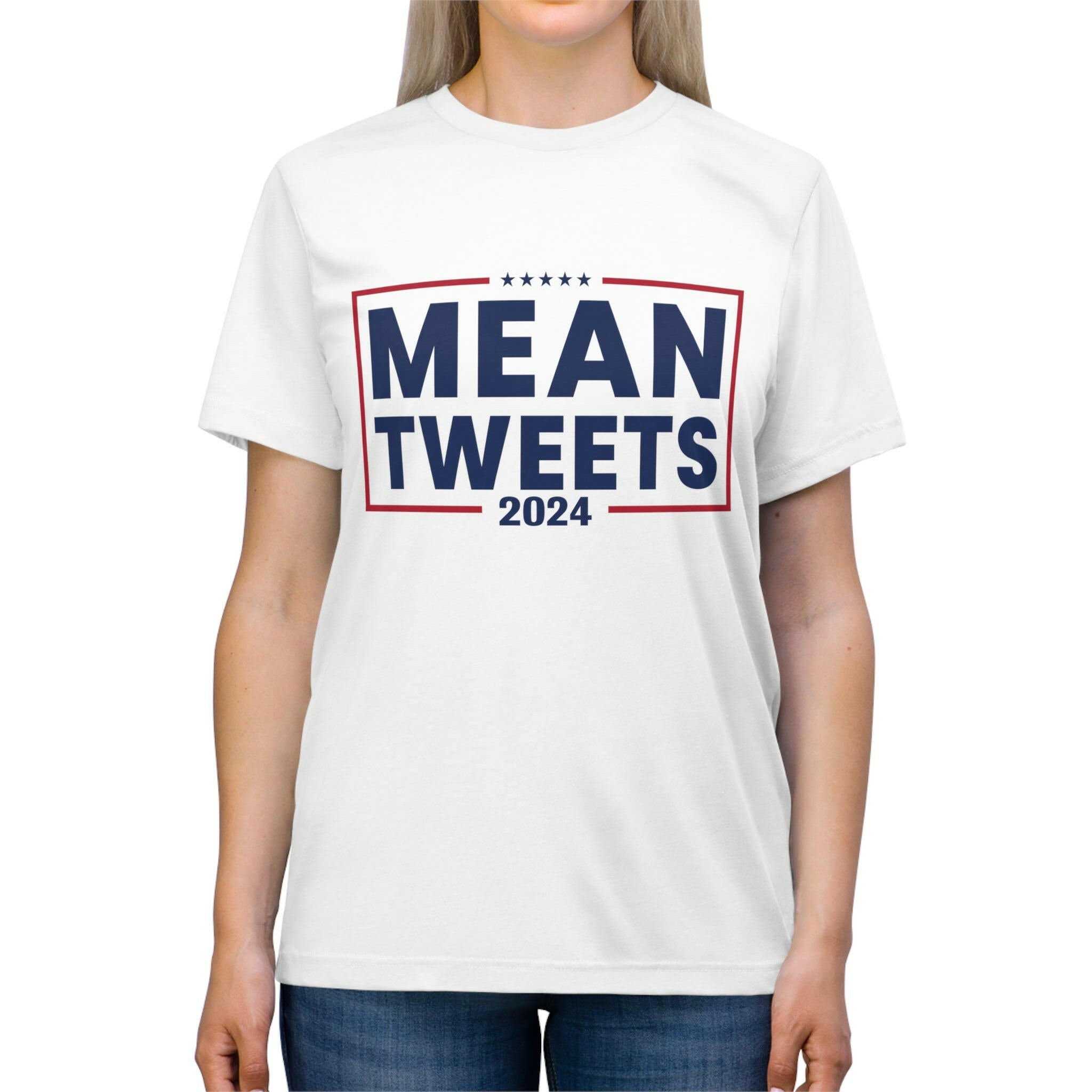 Mean Tweets 2024 Unisex Triblend Tee