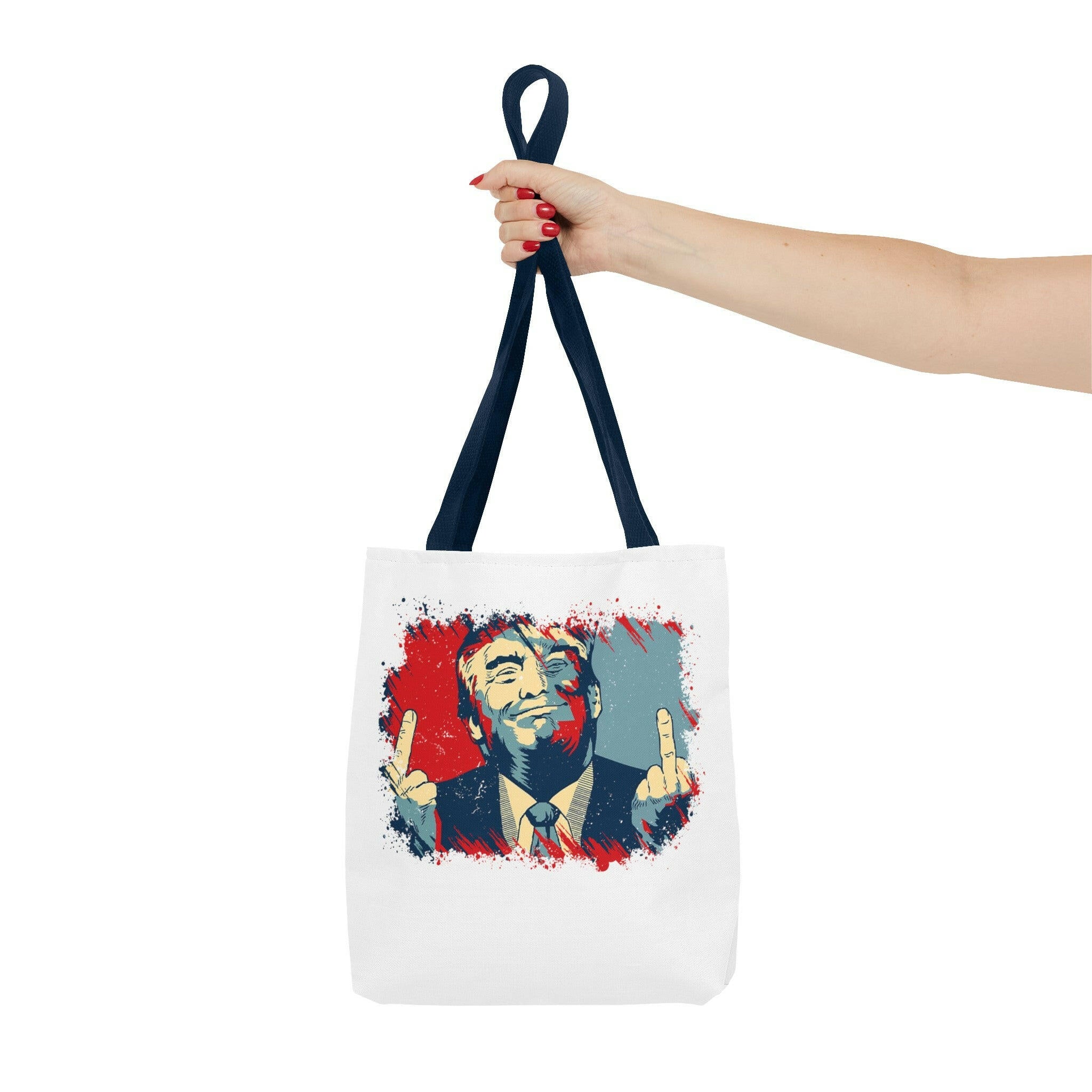 Trump 2024 Bold Defiance Tote Bag