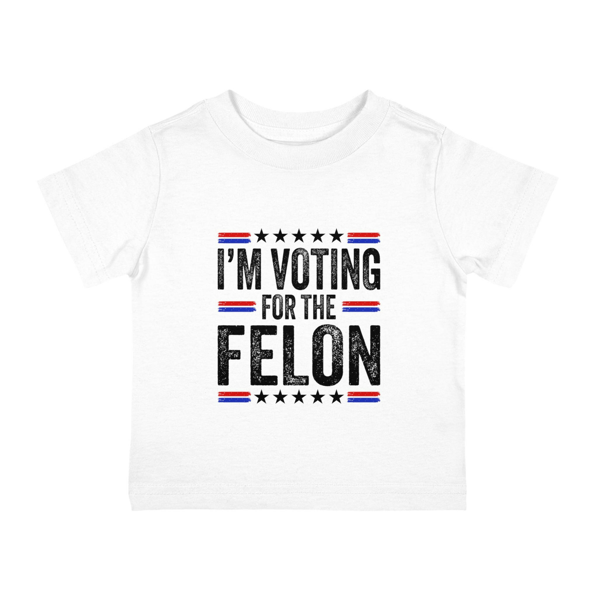 Voting for the Felon Infant Cotton Jersey Tee