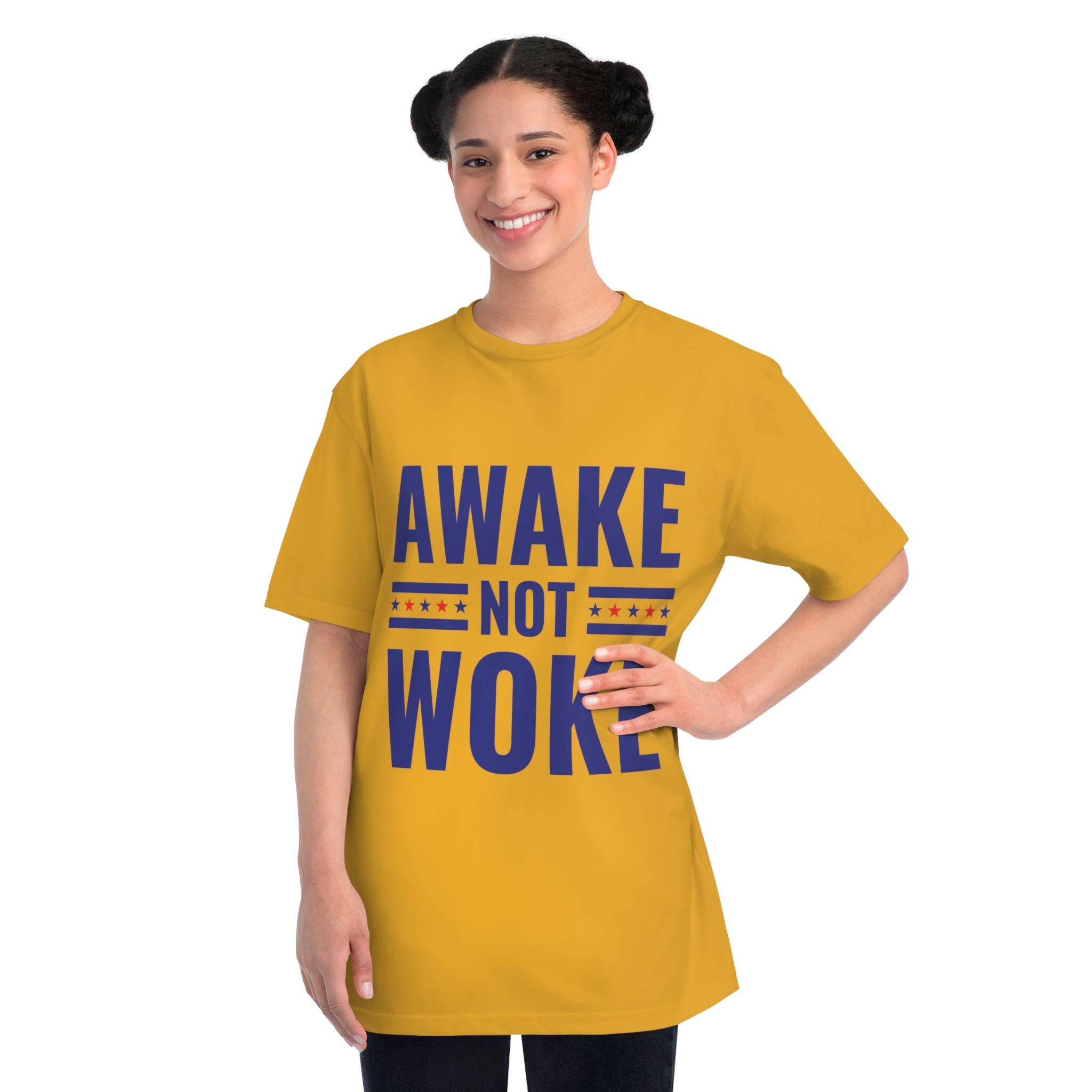 Awake Not Woke Organic Unisex Classic T-Shirt