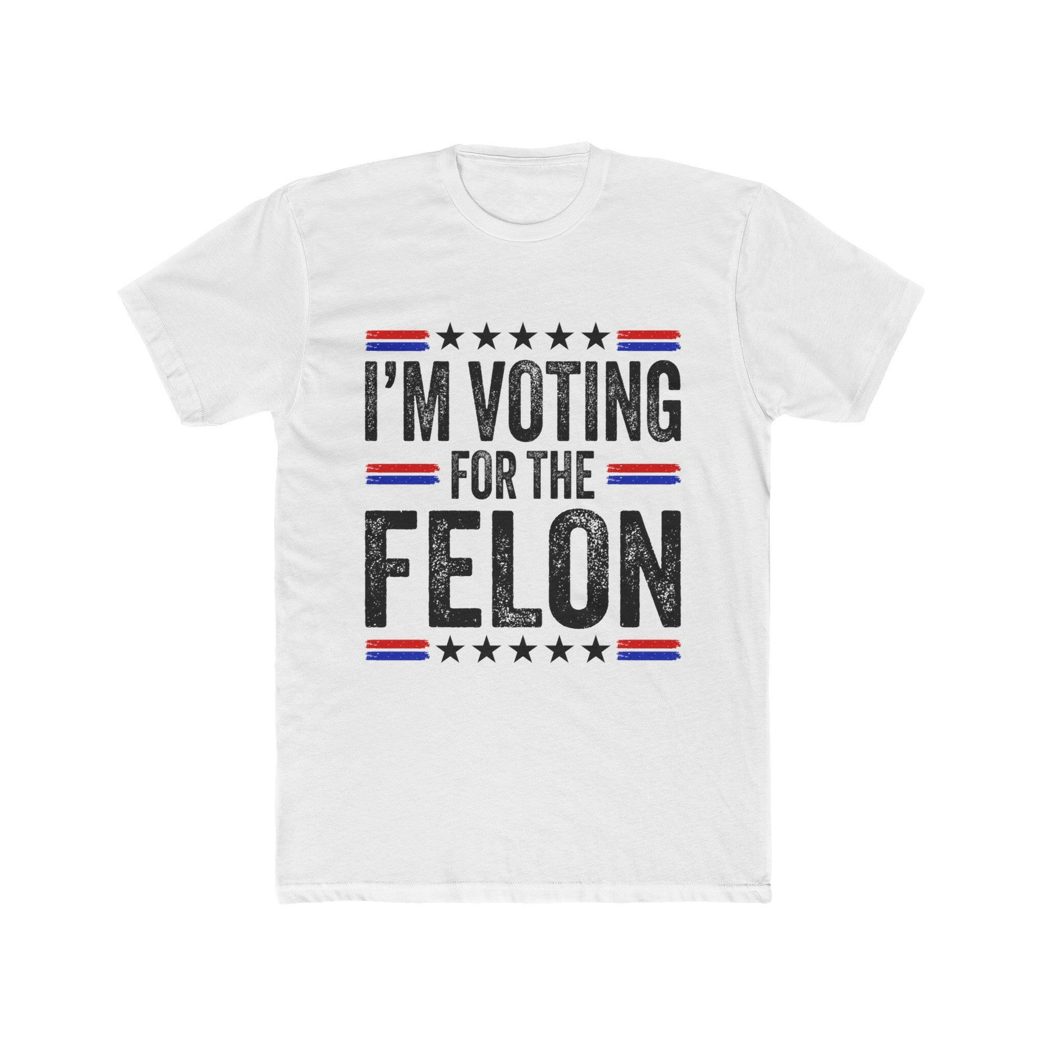 Voting for the Felon Unisex Cotton Crew Tee