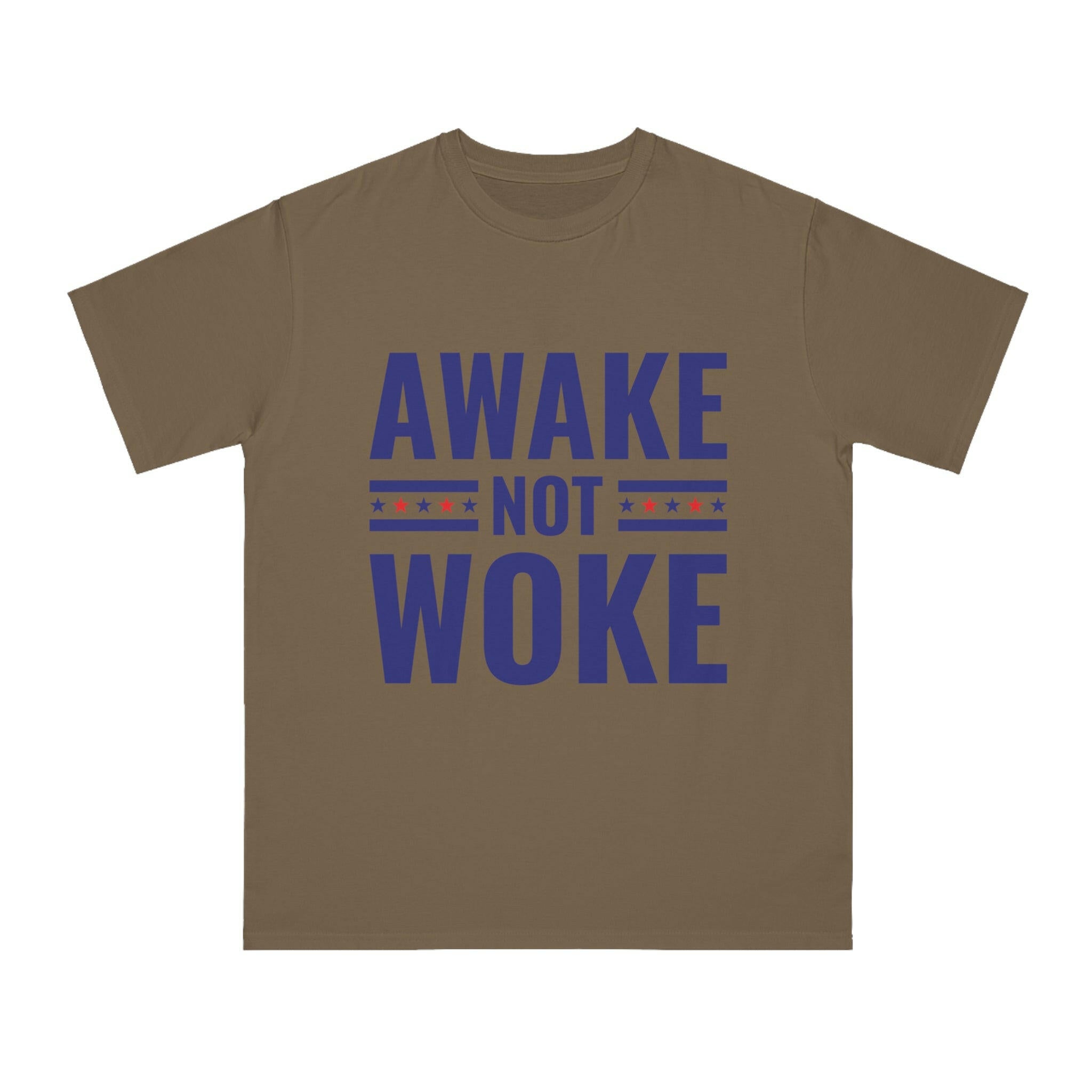 Awake Not Woke Organic Unisex Classic T-Shirt