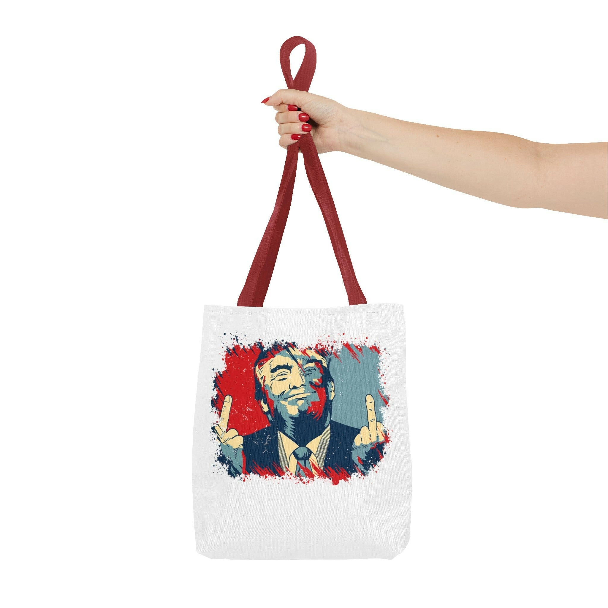 Trump 2024 Bold Defiance Tote Bag