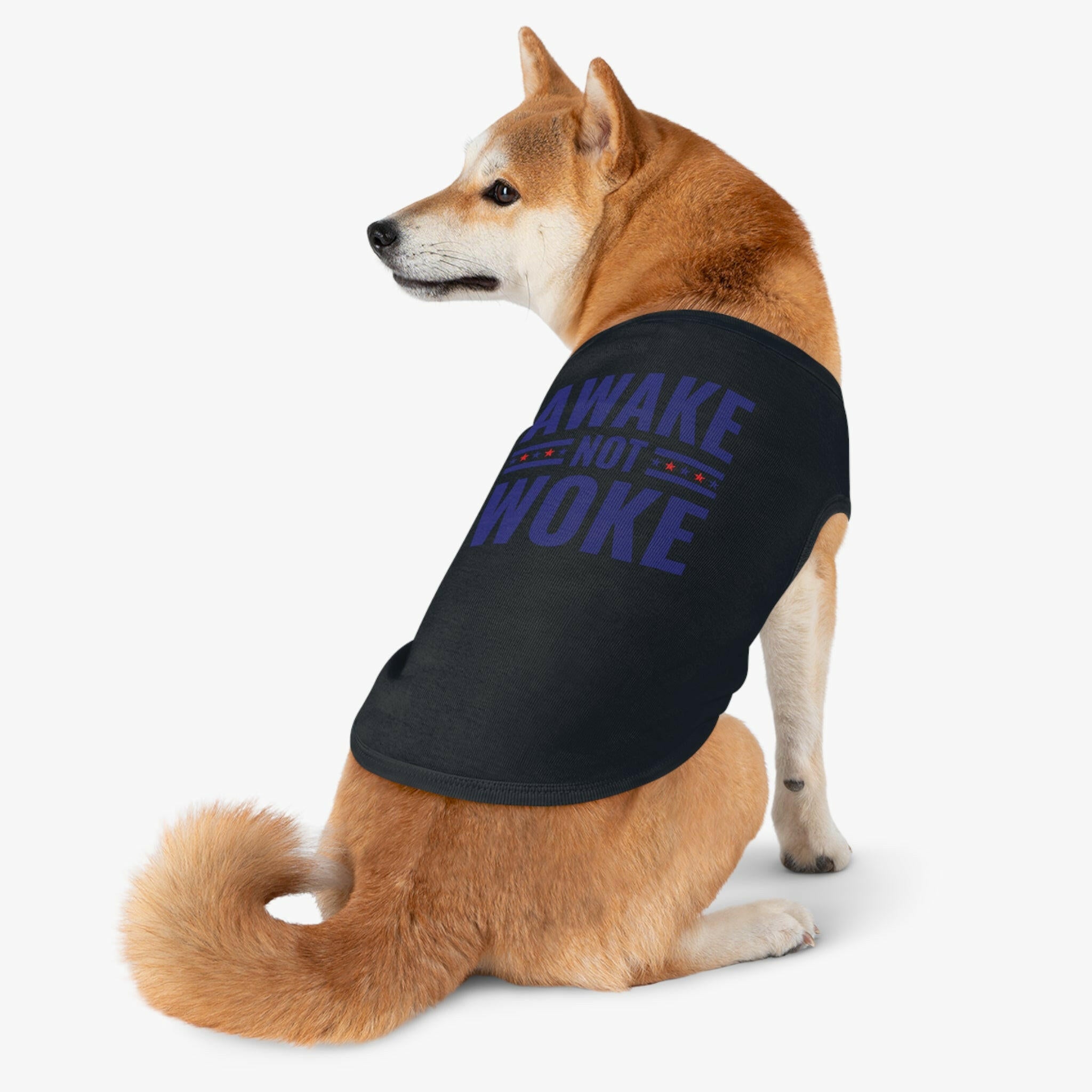 Awake Not Woke Freedom Pet Tank Top