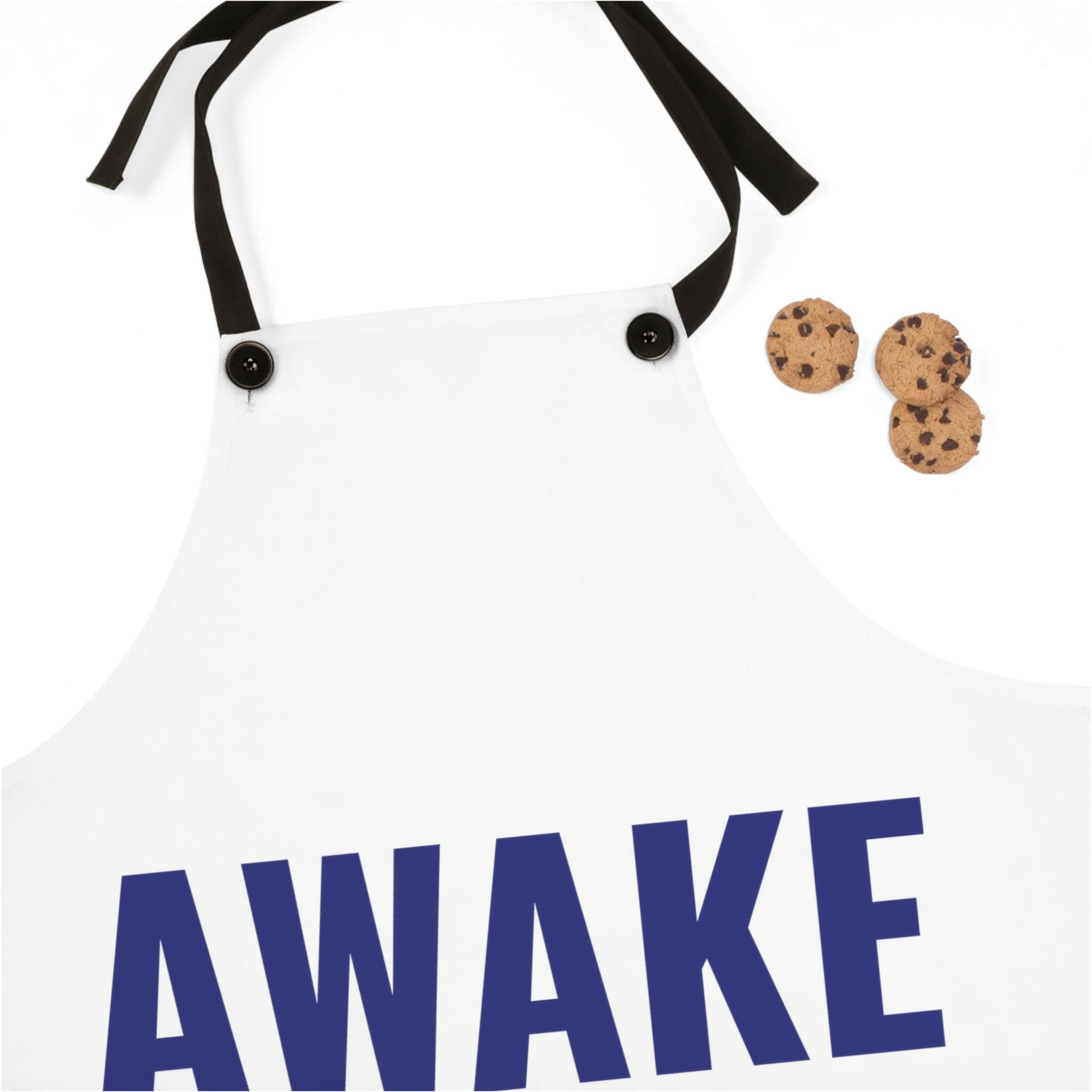 Awake Not Woke Apron (AOP)