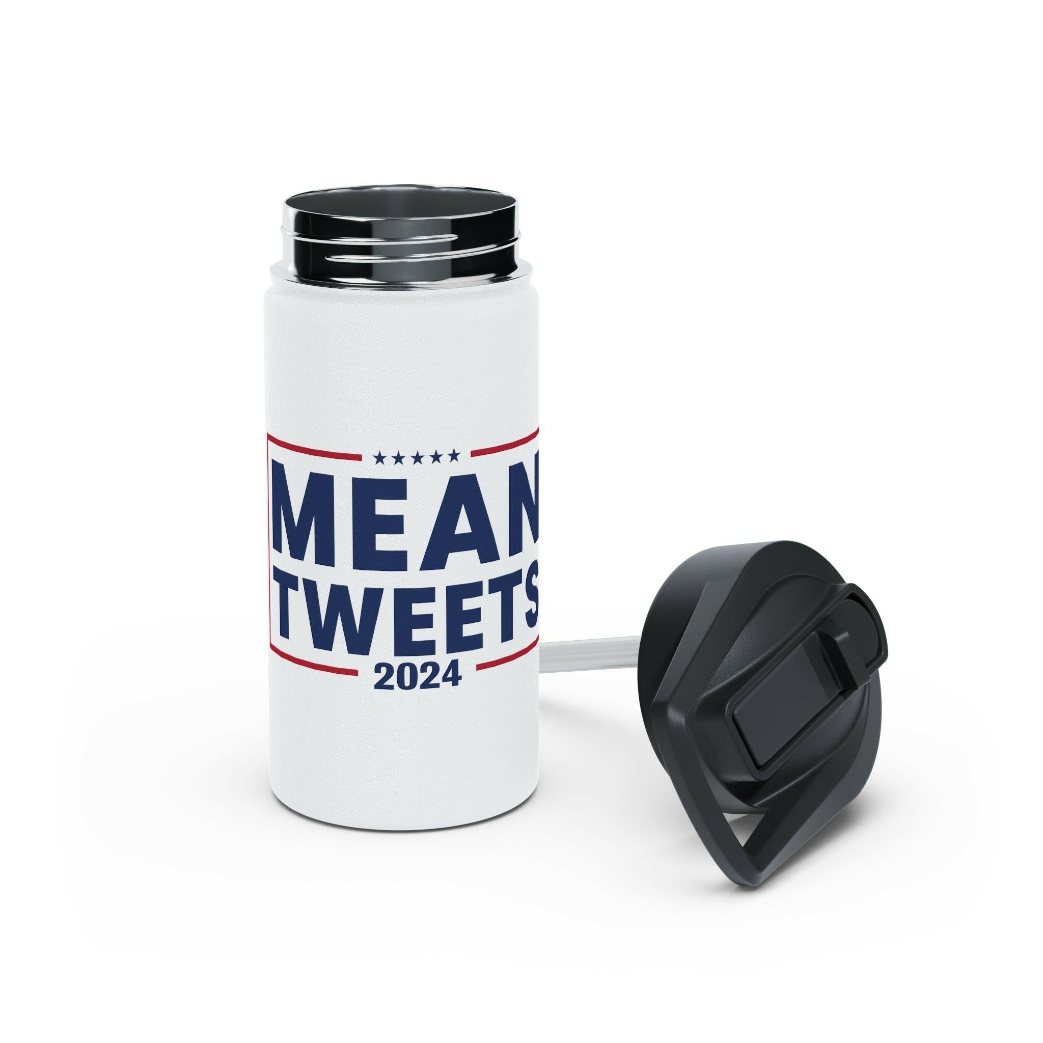 Mean Tweets 2024 Stainless Steel Water Bottle