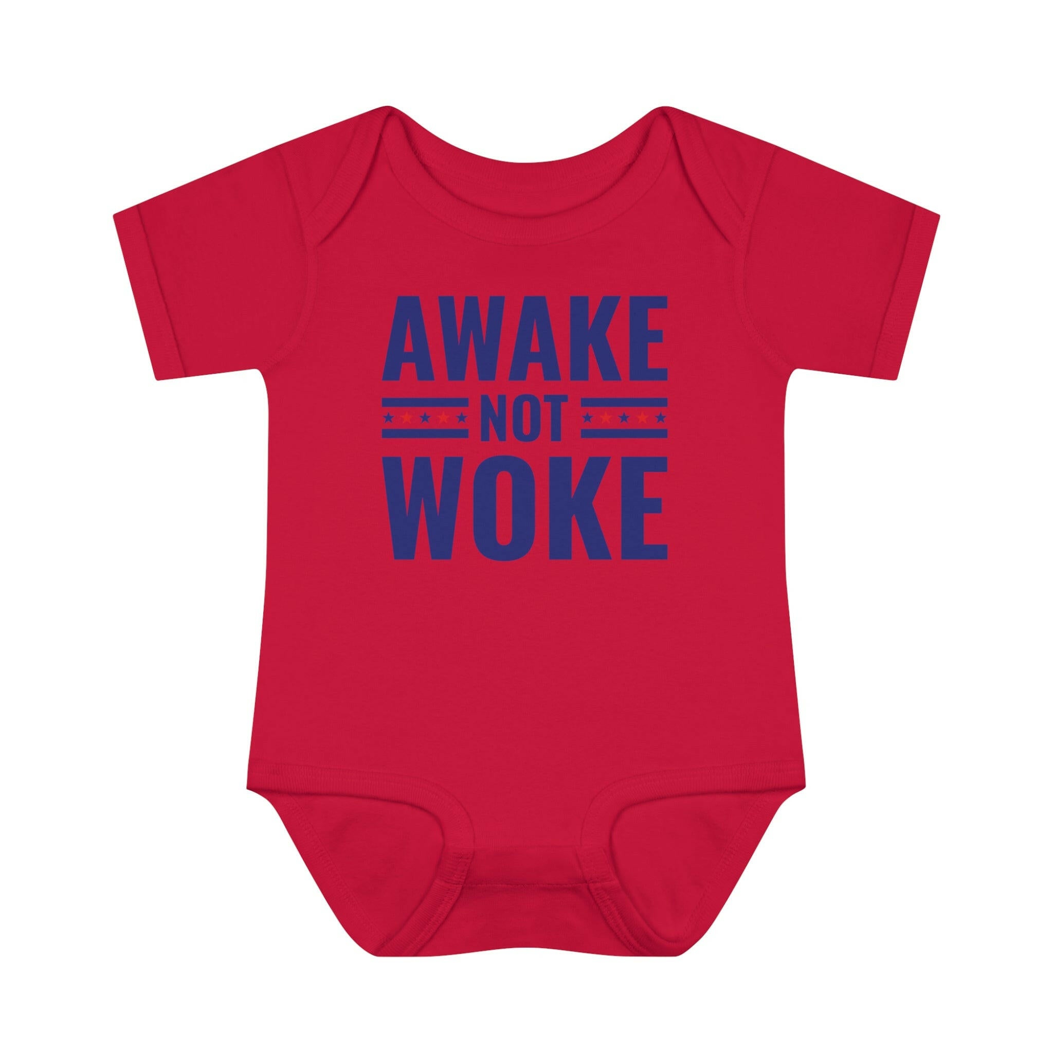 Awake Not Woke Infant Bodysuit