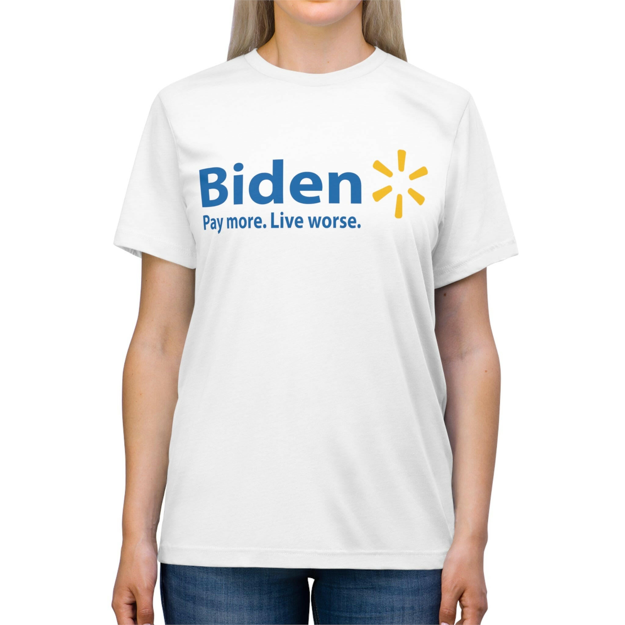 Biden: Pay More, Live Worse Critique T-Shirt