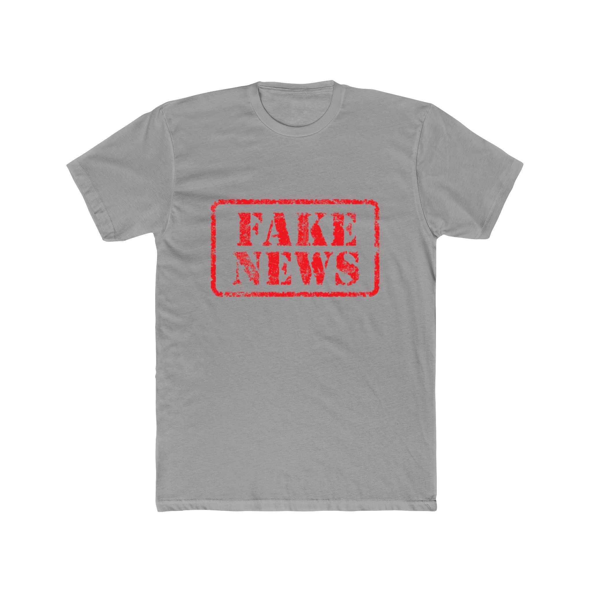 Fake News Cotton Crew Tee