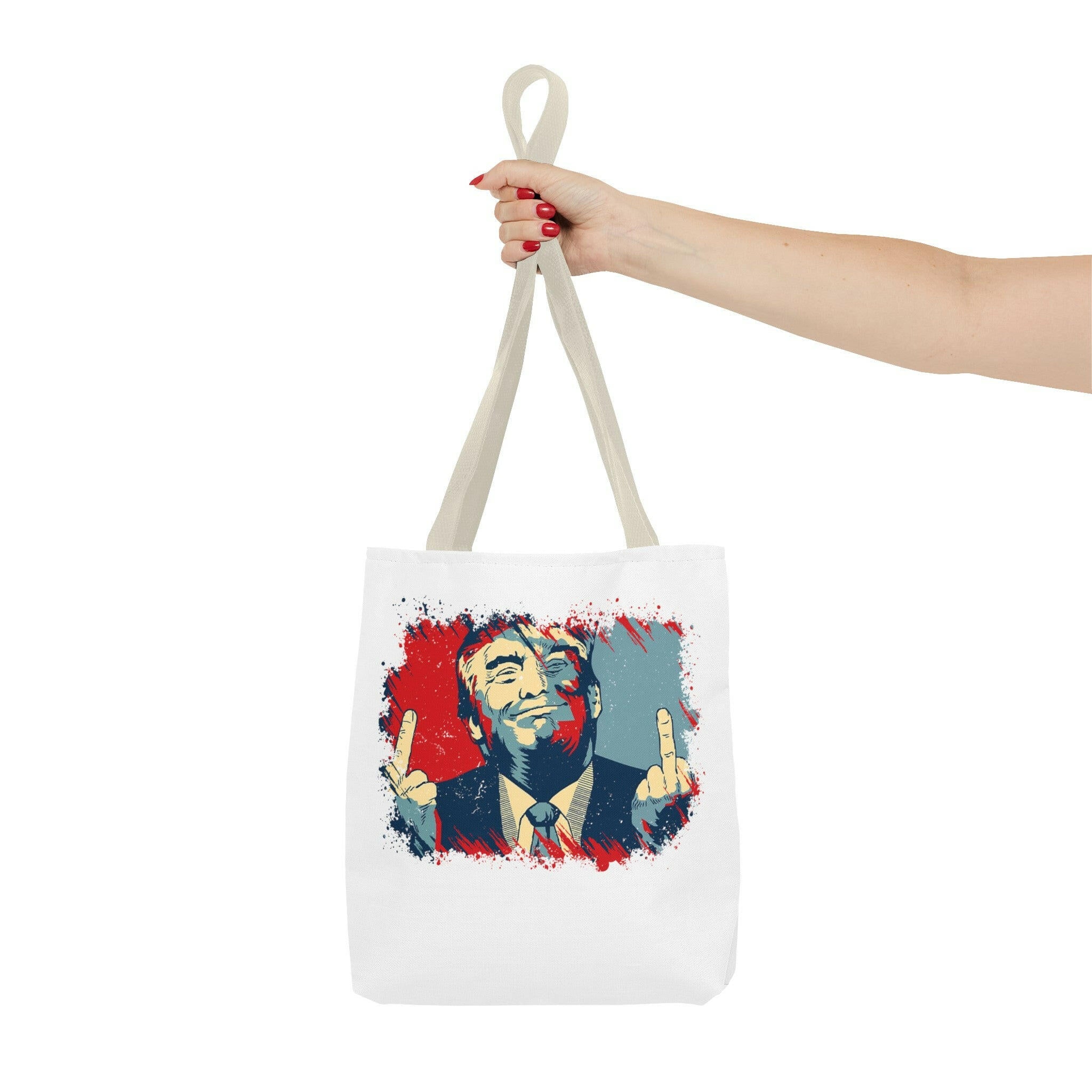 Trump 2024 Bold Defiance Tote Bag