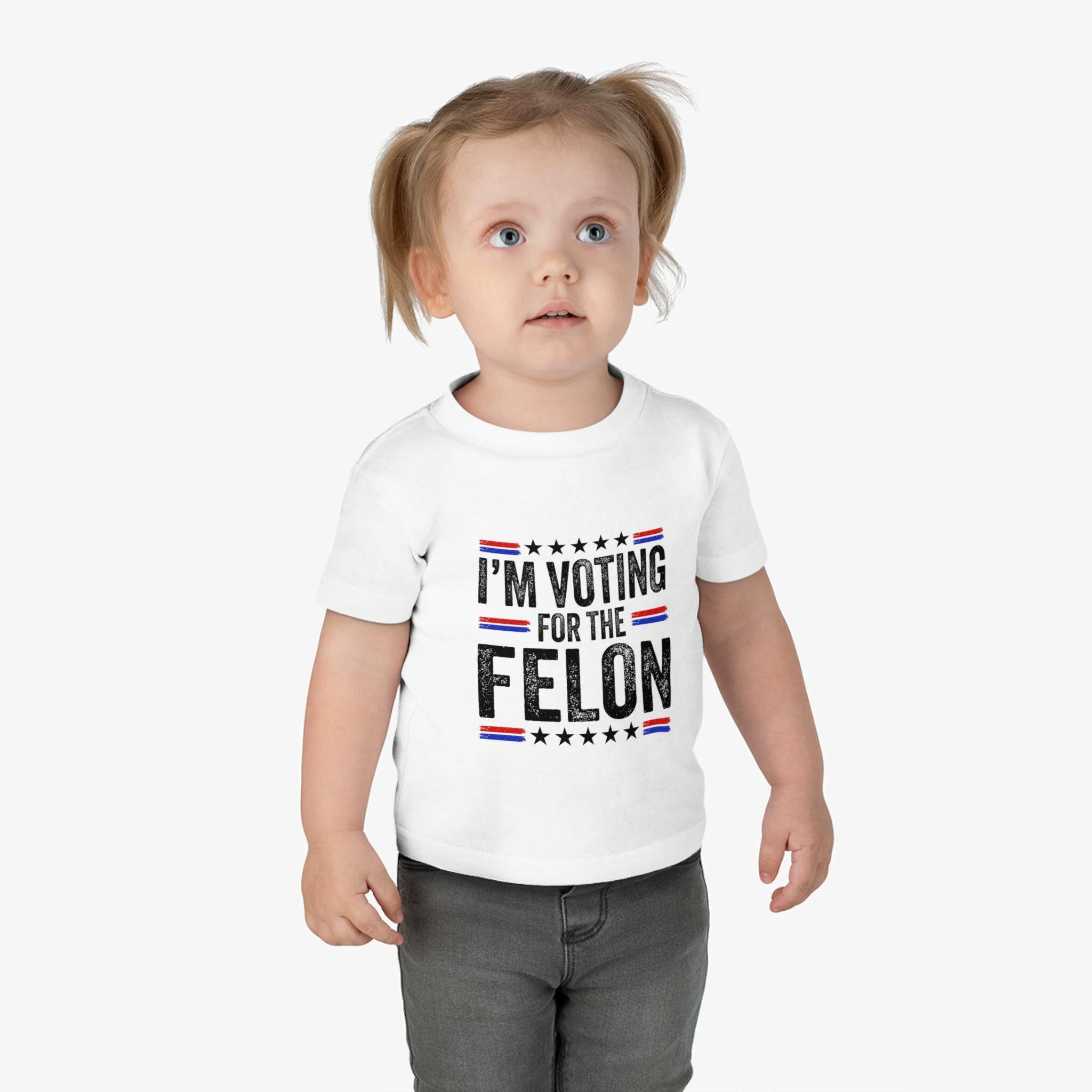 Voting for the Felon Infant Cotton Jersey Tee