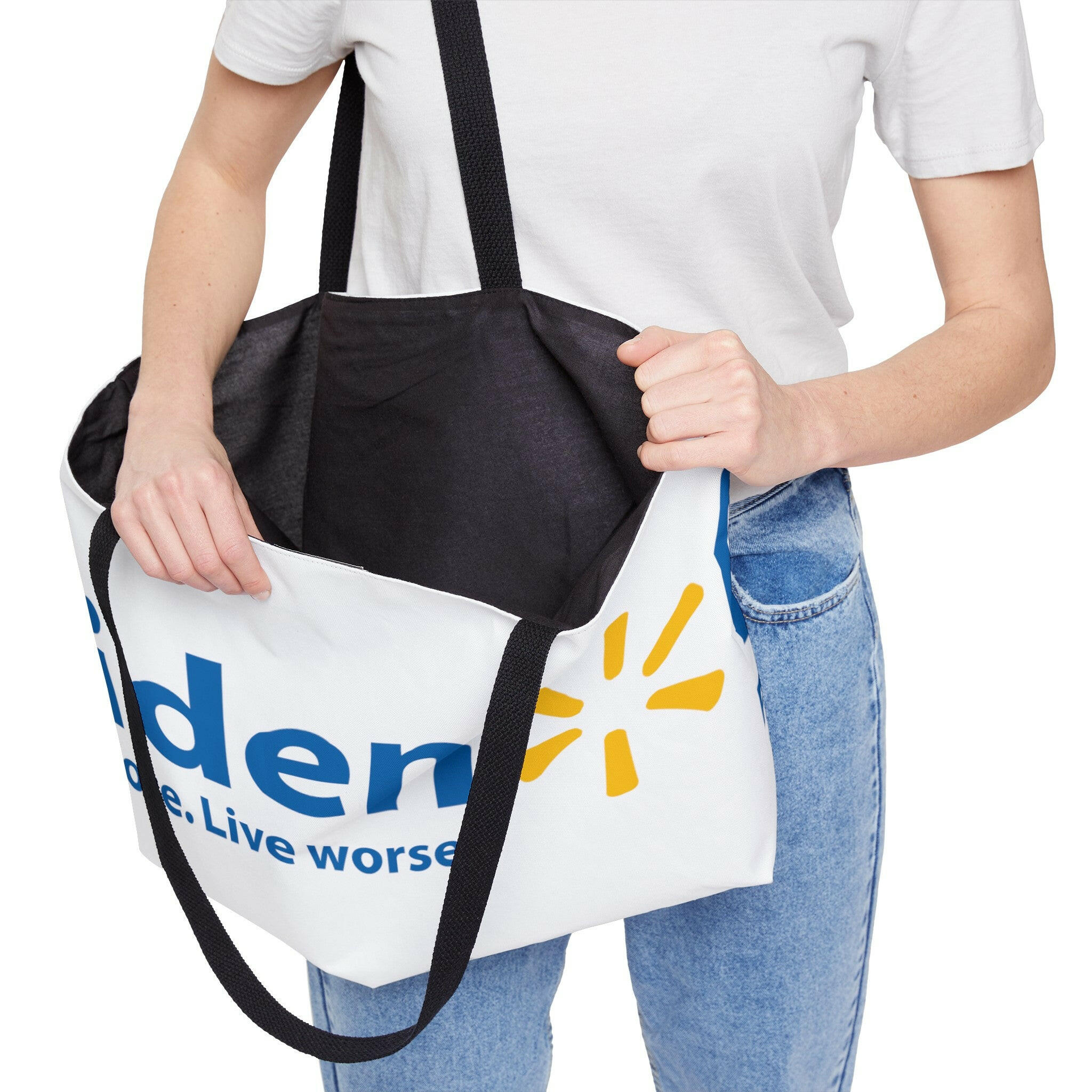 Biden: Pay More, Live Worse Spacious Weekender Tote Bag