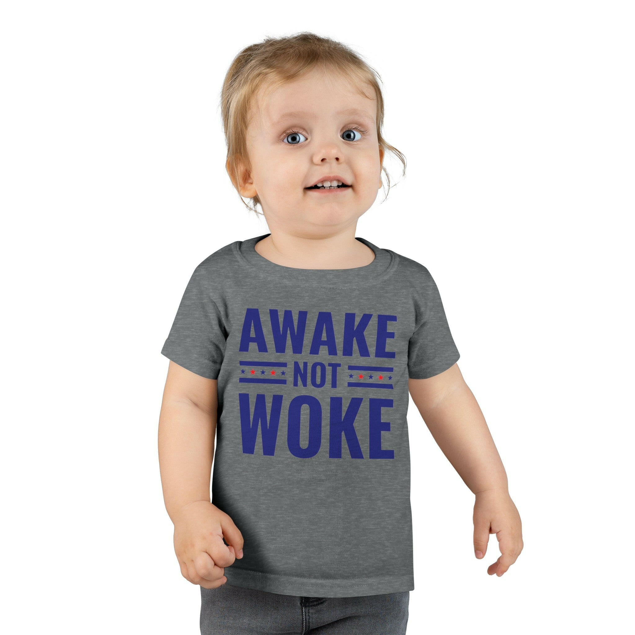 Awake Not Woke Toddler T-Shirt