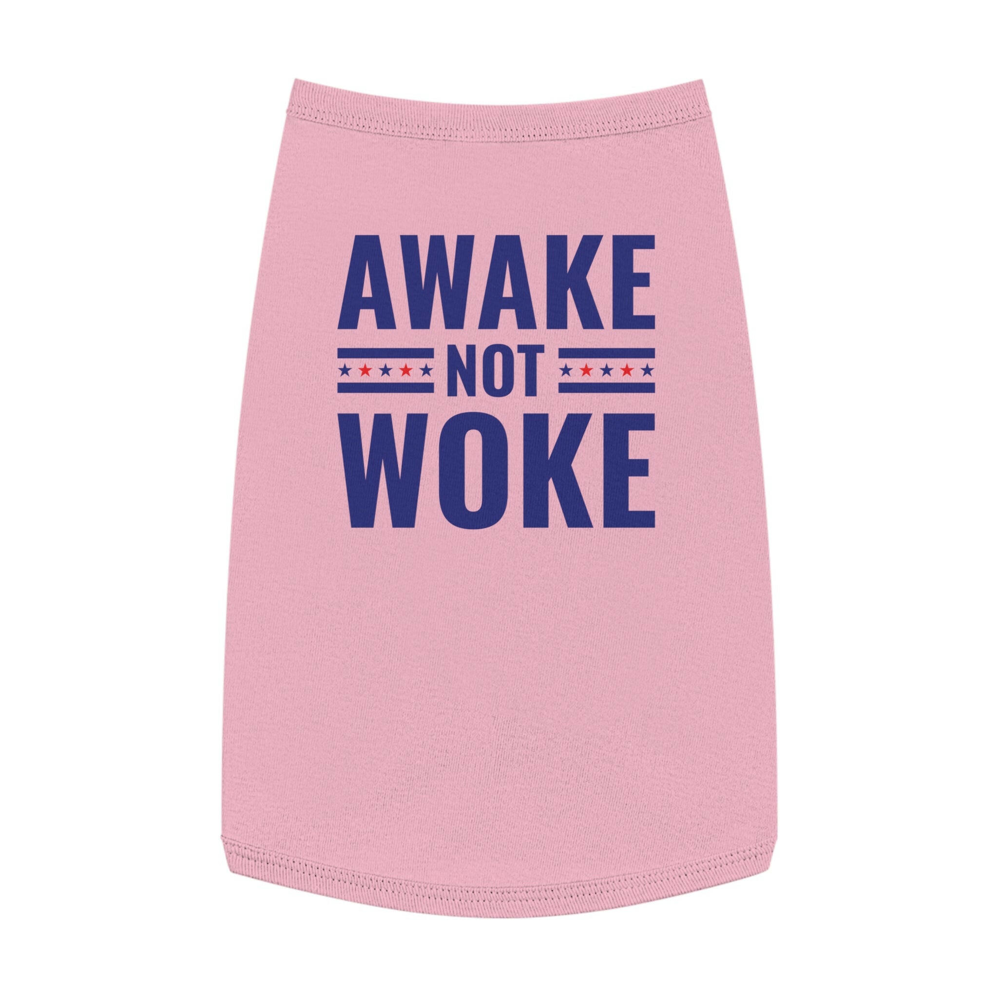 Awake Not Woke Freedom Pet Tank Top