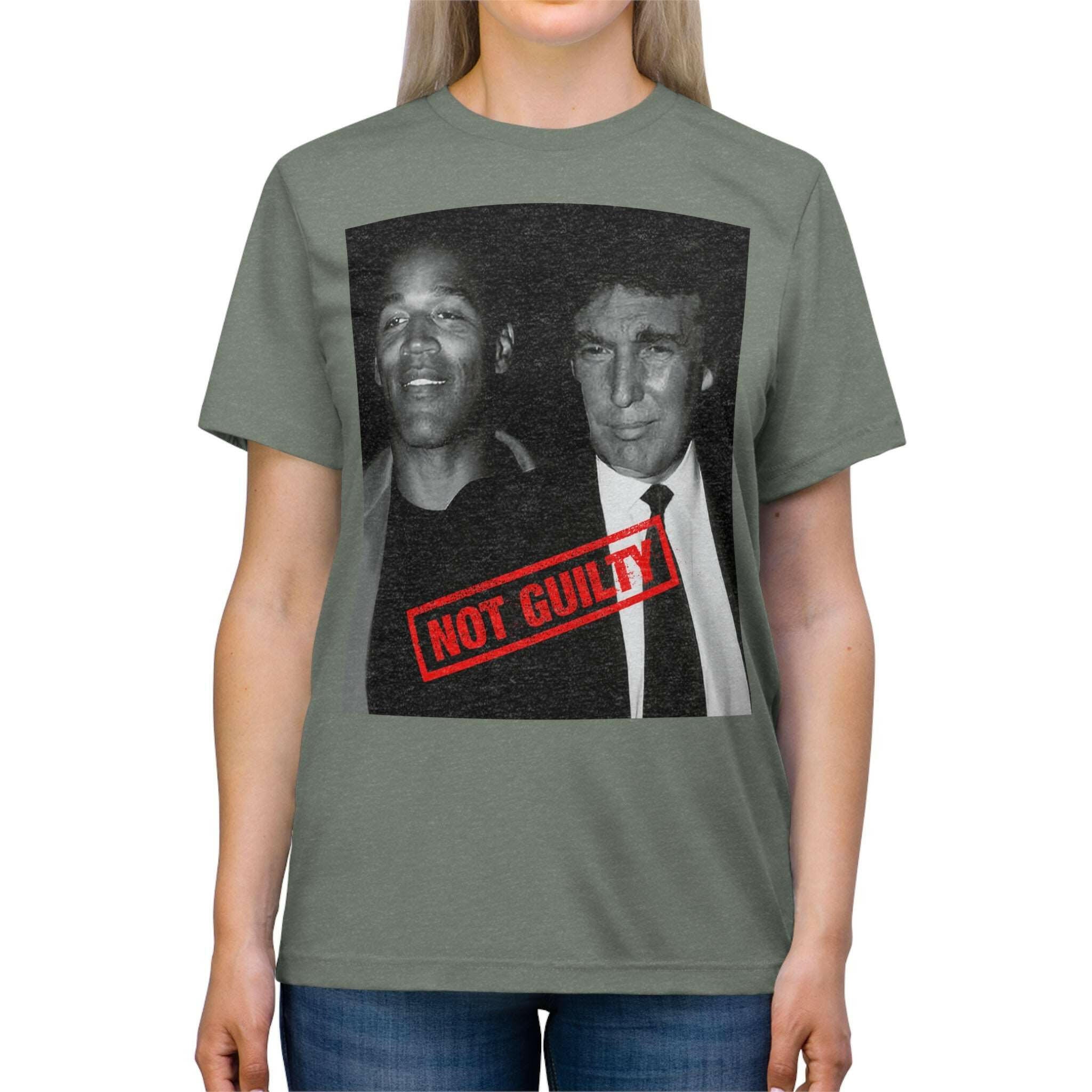 Trump & O.J. – The Fight for Justice Unisex Triblend Tee