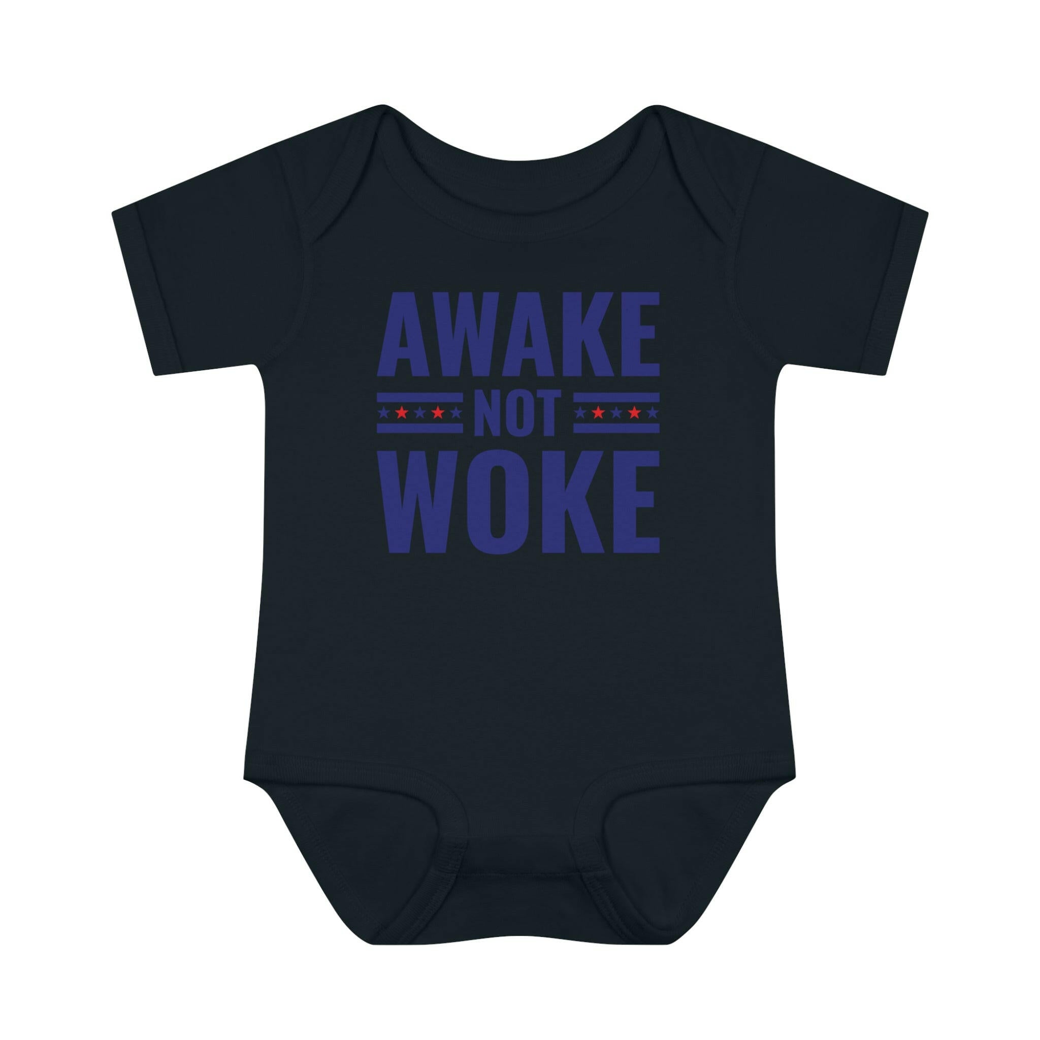 Awake Not Woke Infant Bodysuit